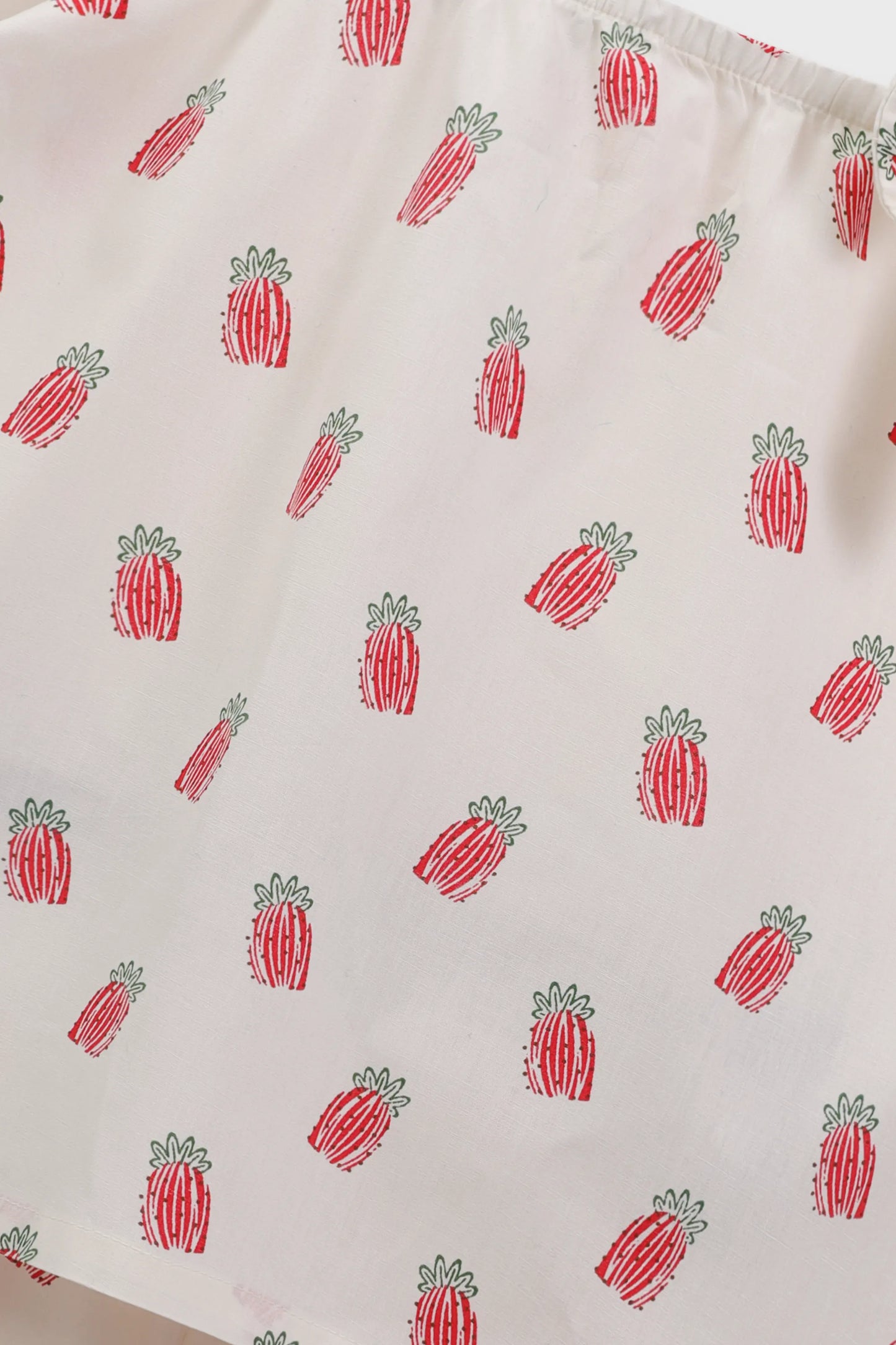 Red Fruit Fiesta Dress Set