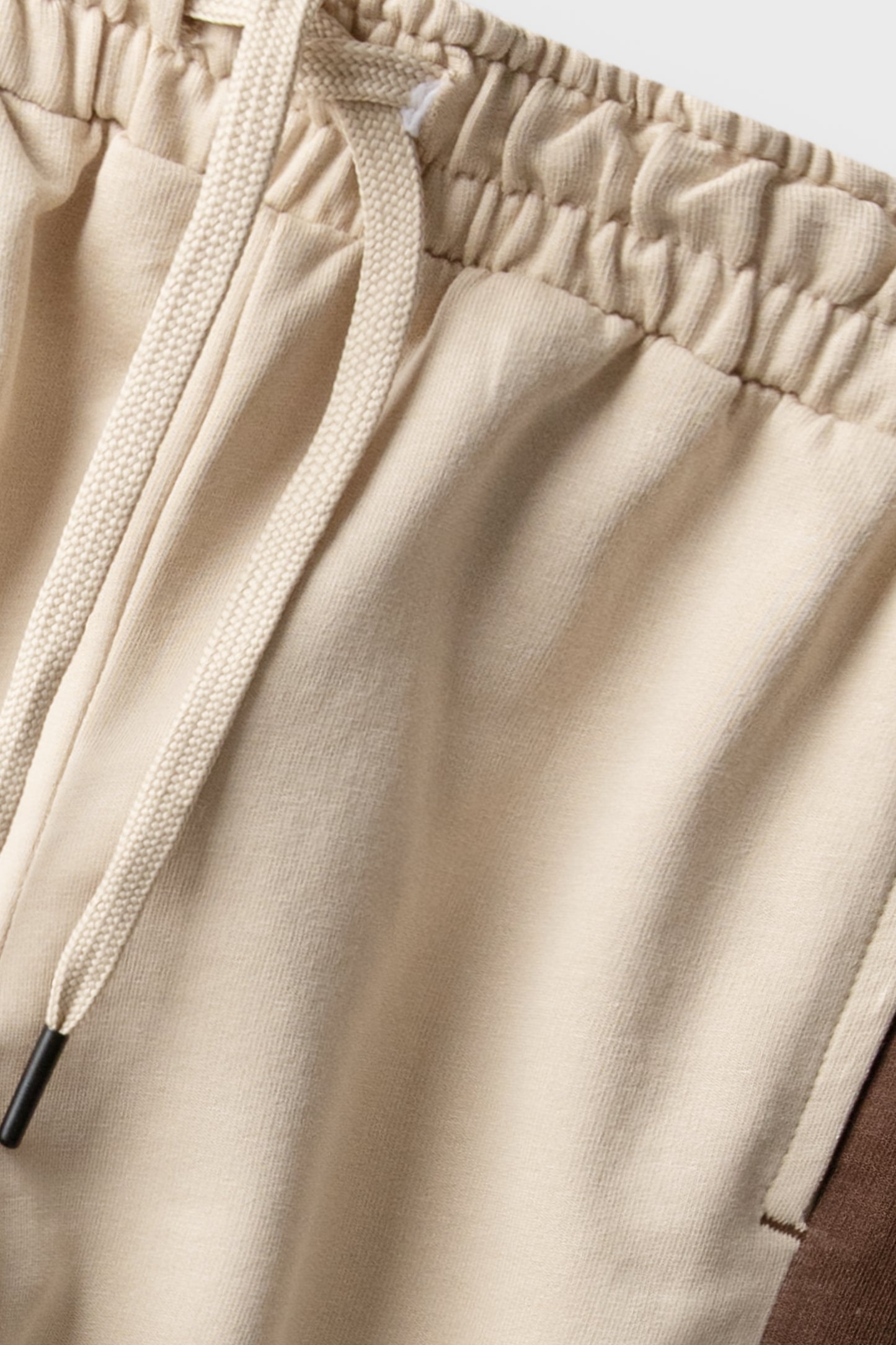 Boys Cocoa Side Panel Trouser