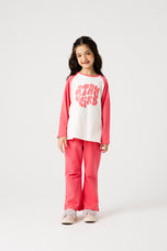 Girls Sunkist Spirit Raglan Co-ord Set
