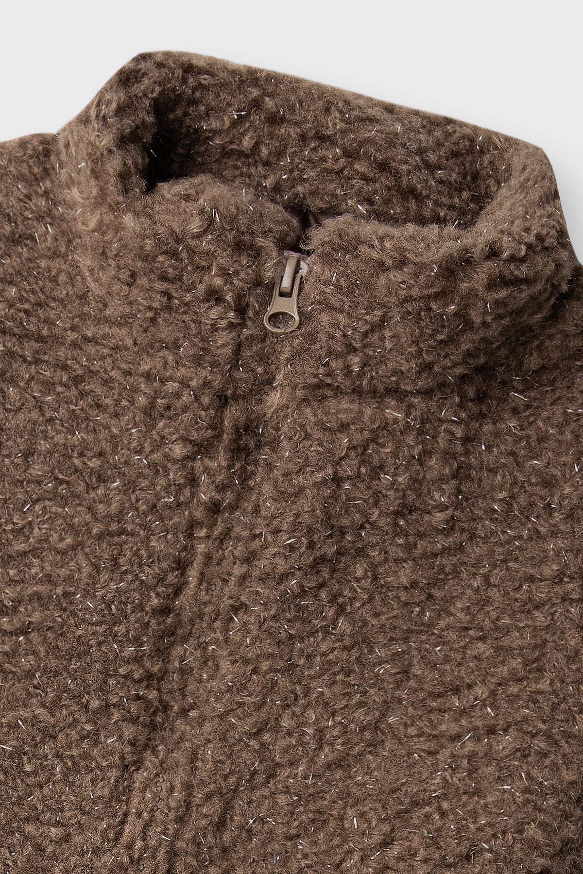 Mocha Mist Brown Fur Jacket