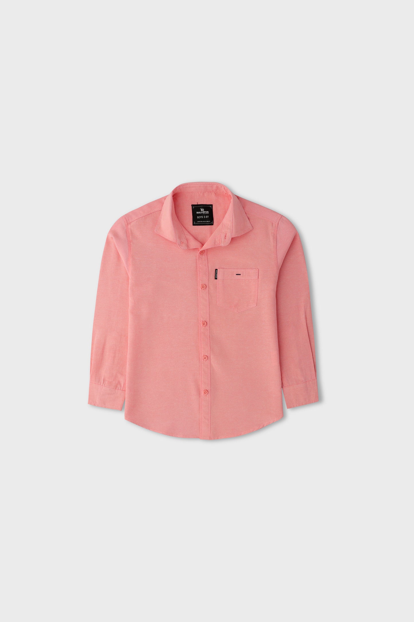 Boys Pink Breeze Chambray Shirt