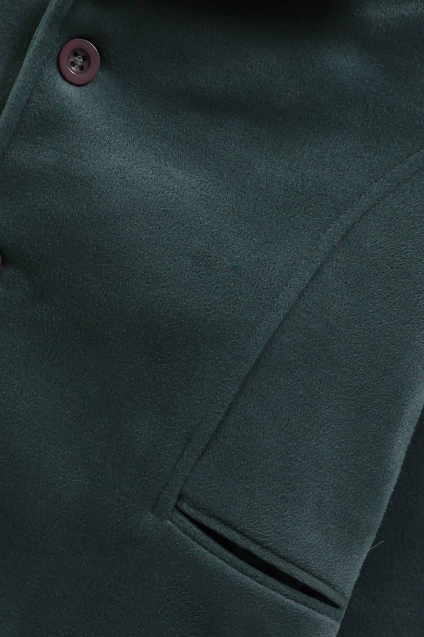 Boys Teal Felt Coat