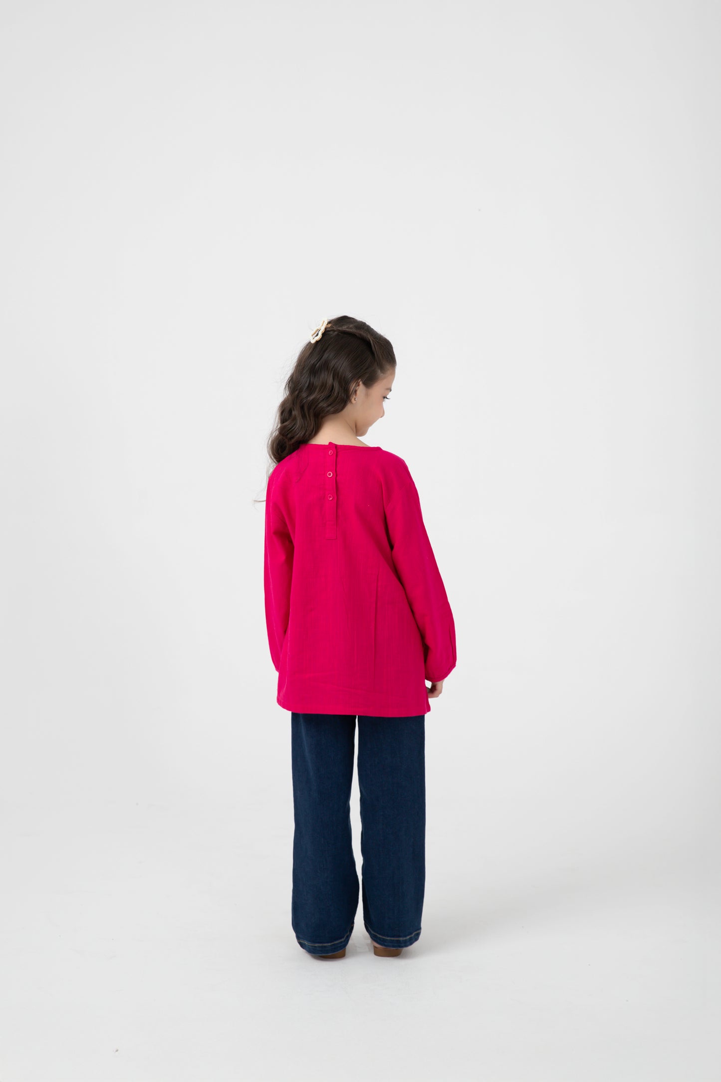 Pink Embroidered Top