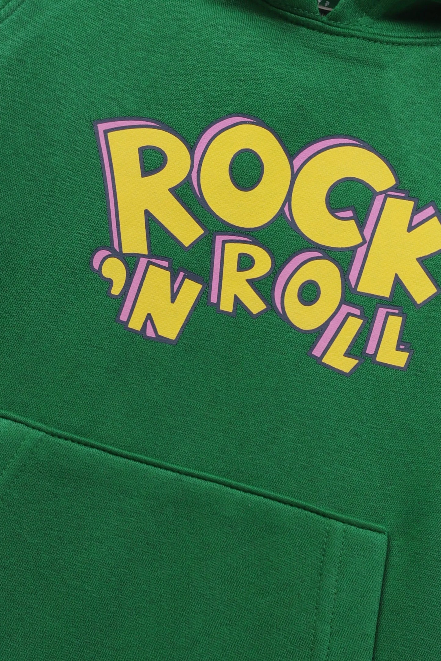 Girls Rock N Roll Fleece Hoodie