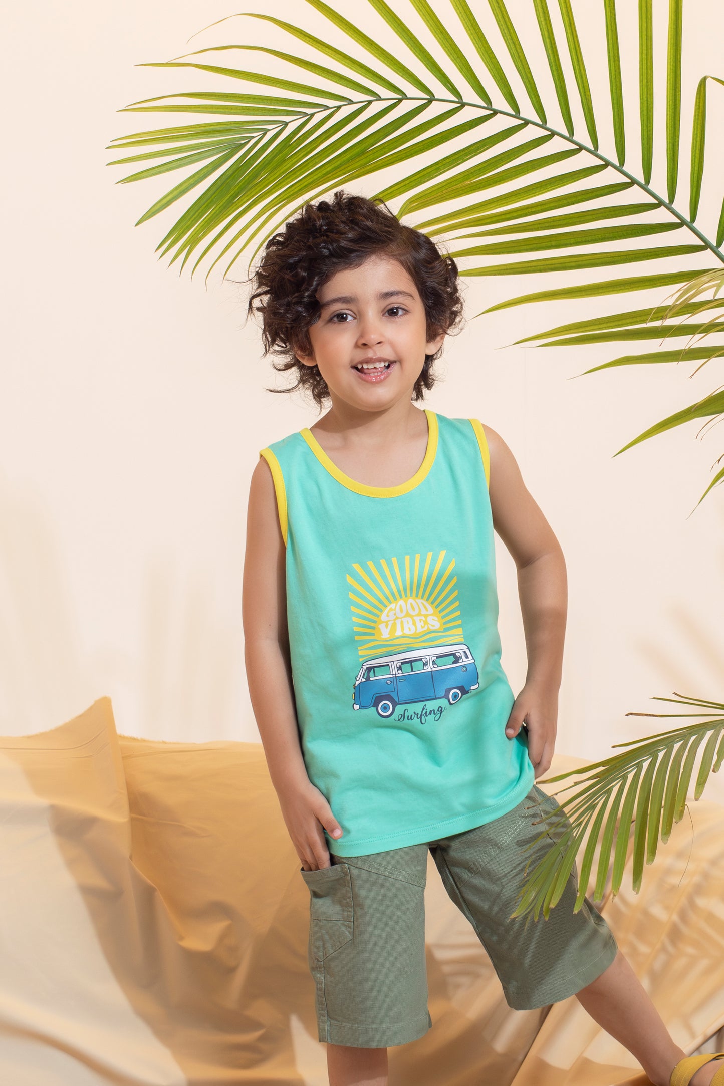 Boys Surf Vibes Tank Top