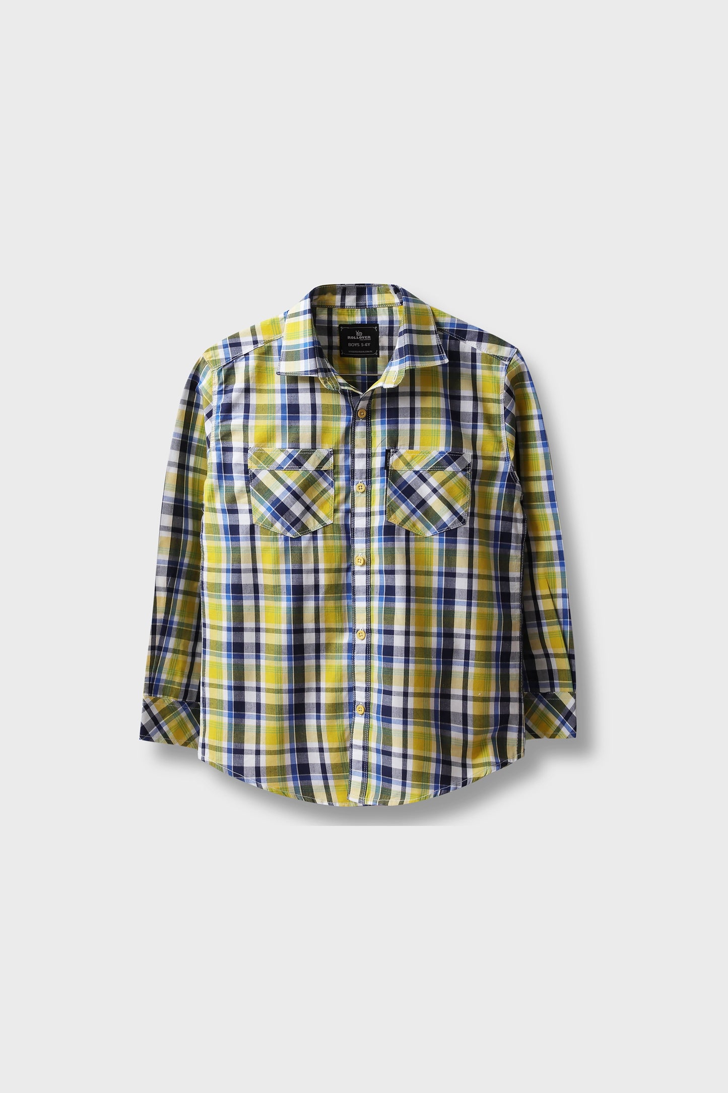 Sunny Plaid Cotton Shirt