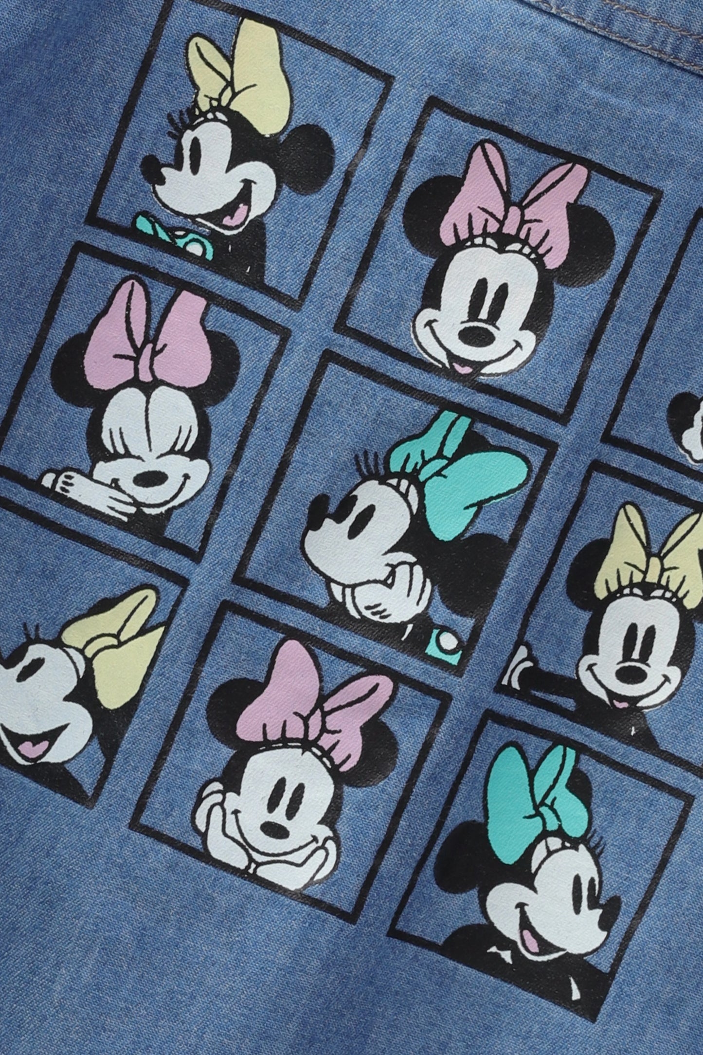 Playful Minnie Denim Top
