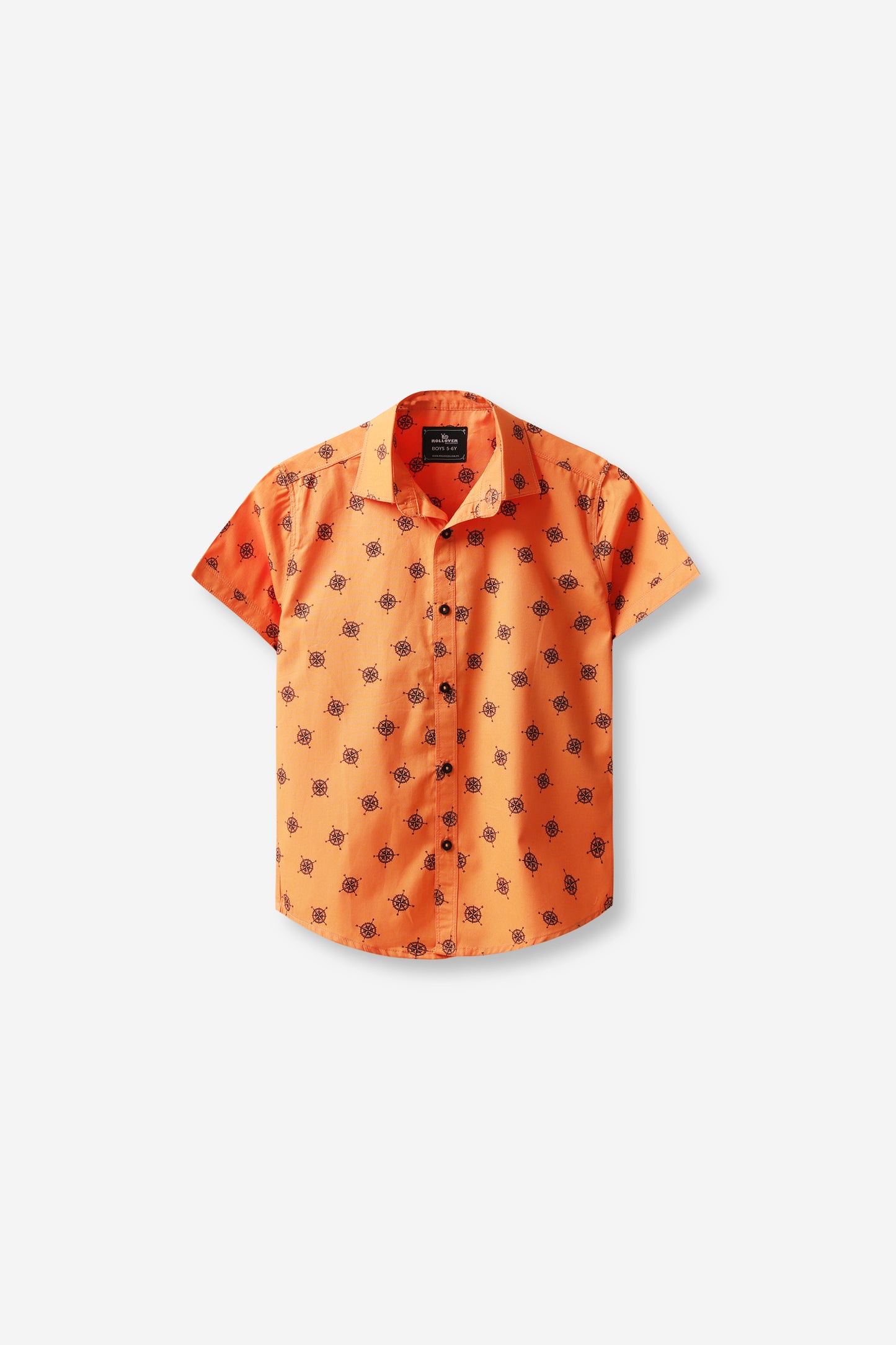 Orange Compass Shirt