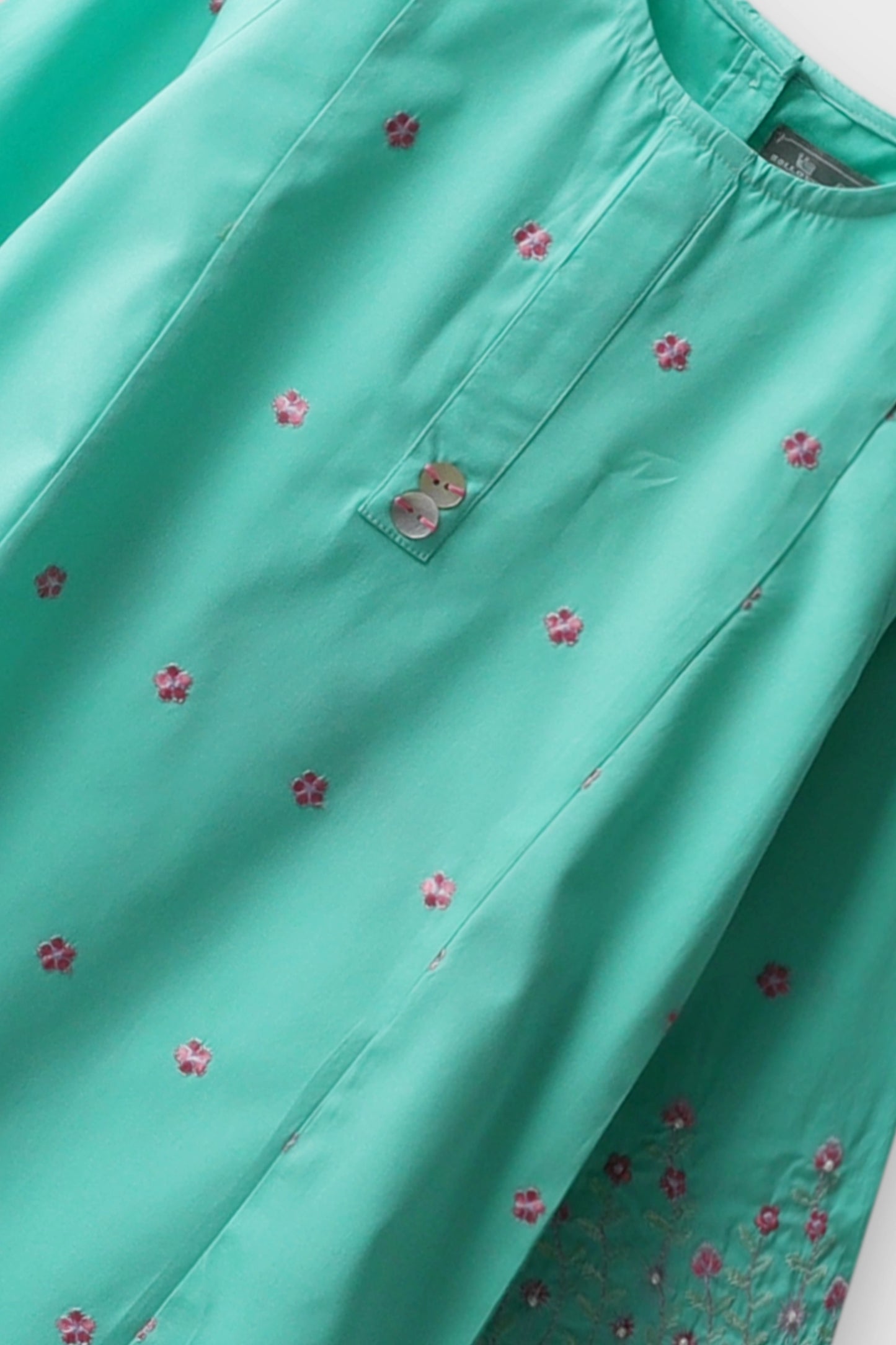 Mint Kurta Set - 2pc