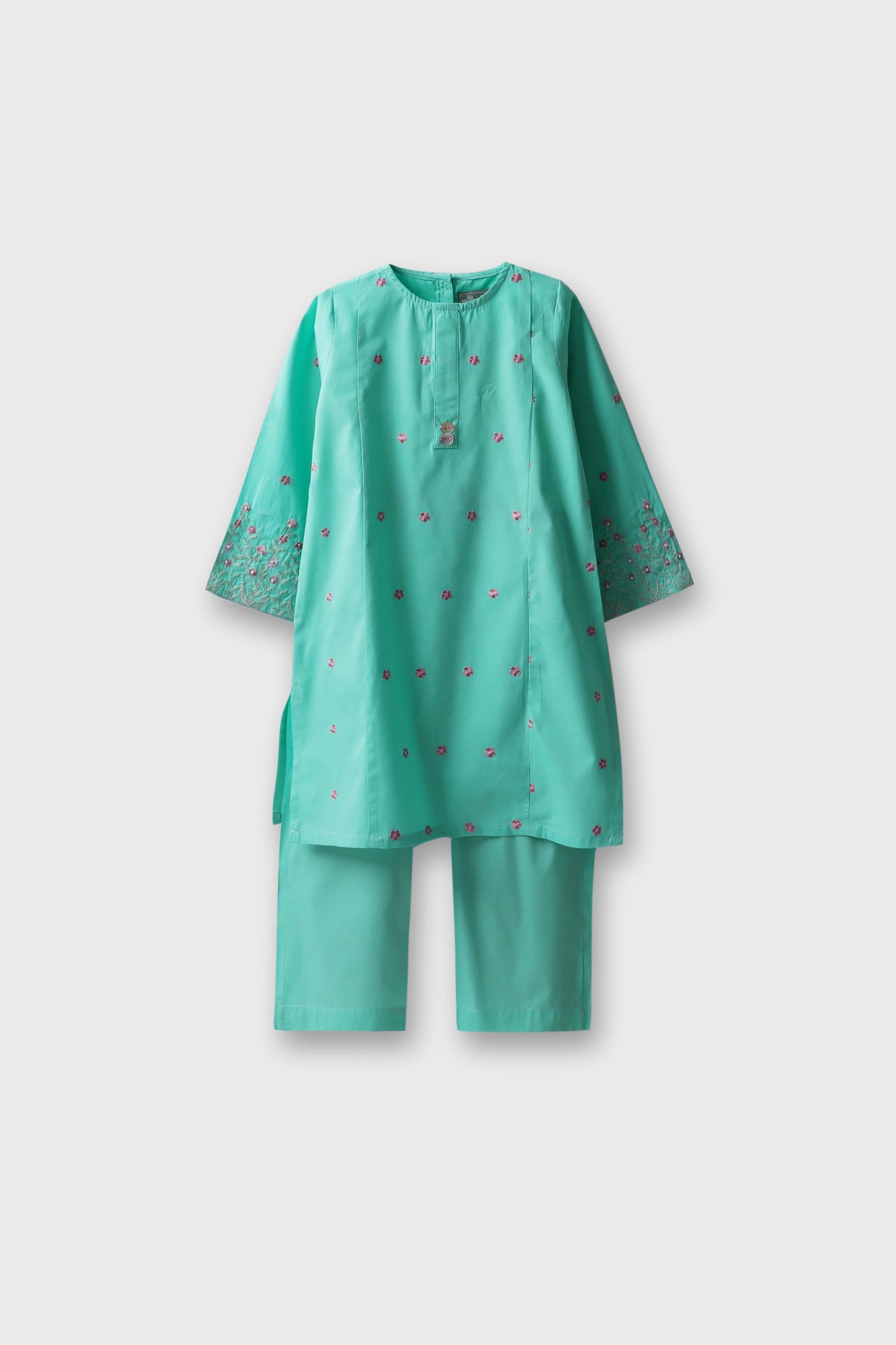 Mint Kurta Set - 2pc