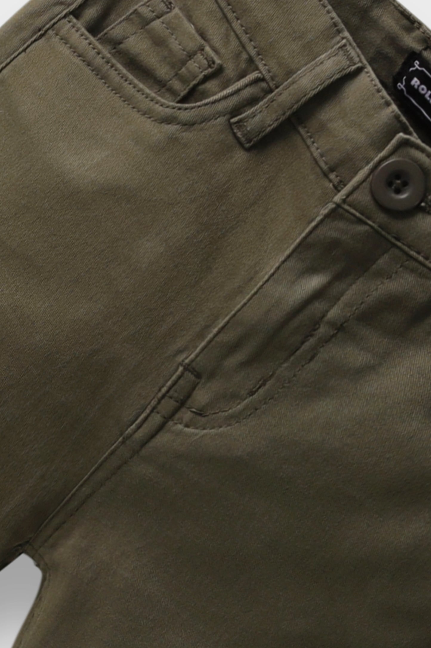 Boys Olive Trail Pants