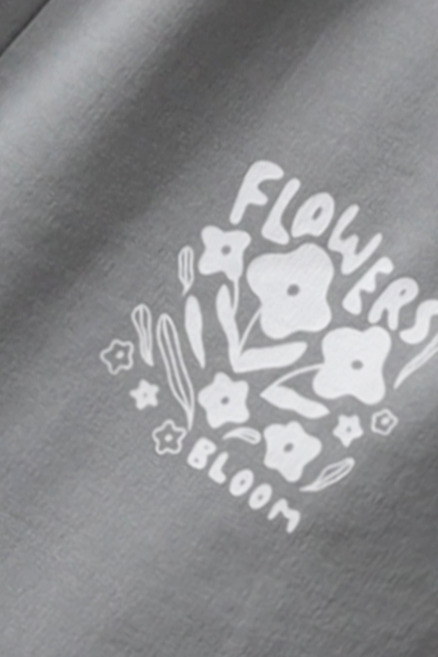 Grey Blooming Trousers