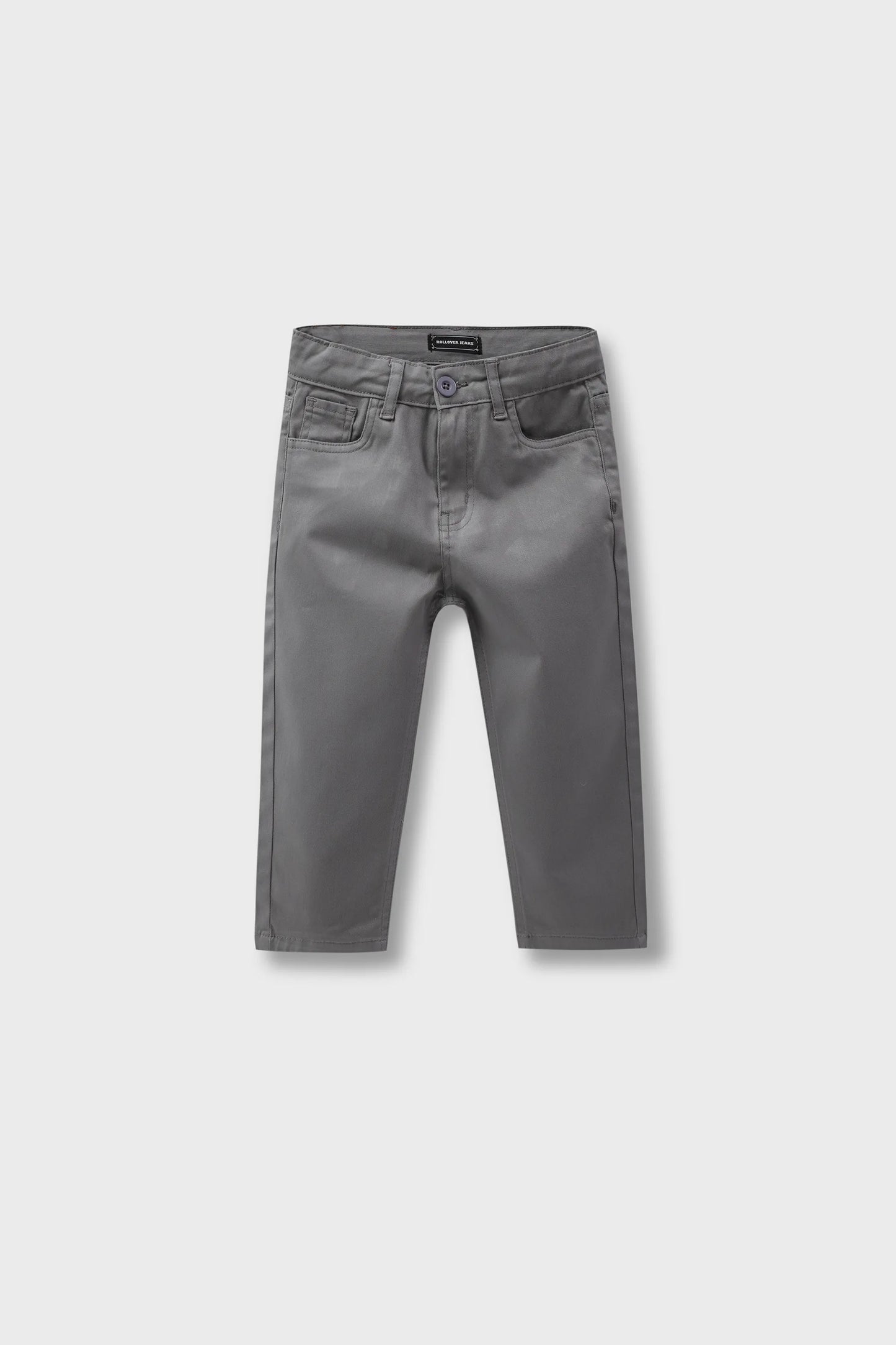 Everyday Grey Twill Pants