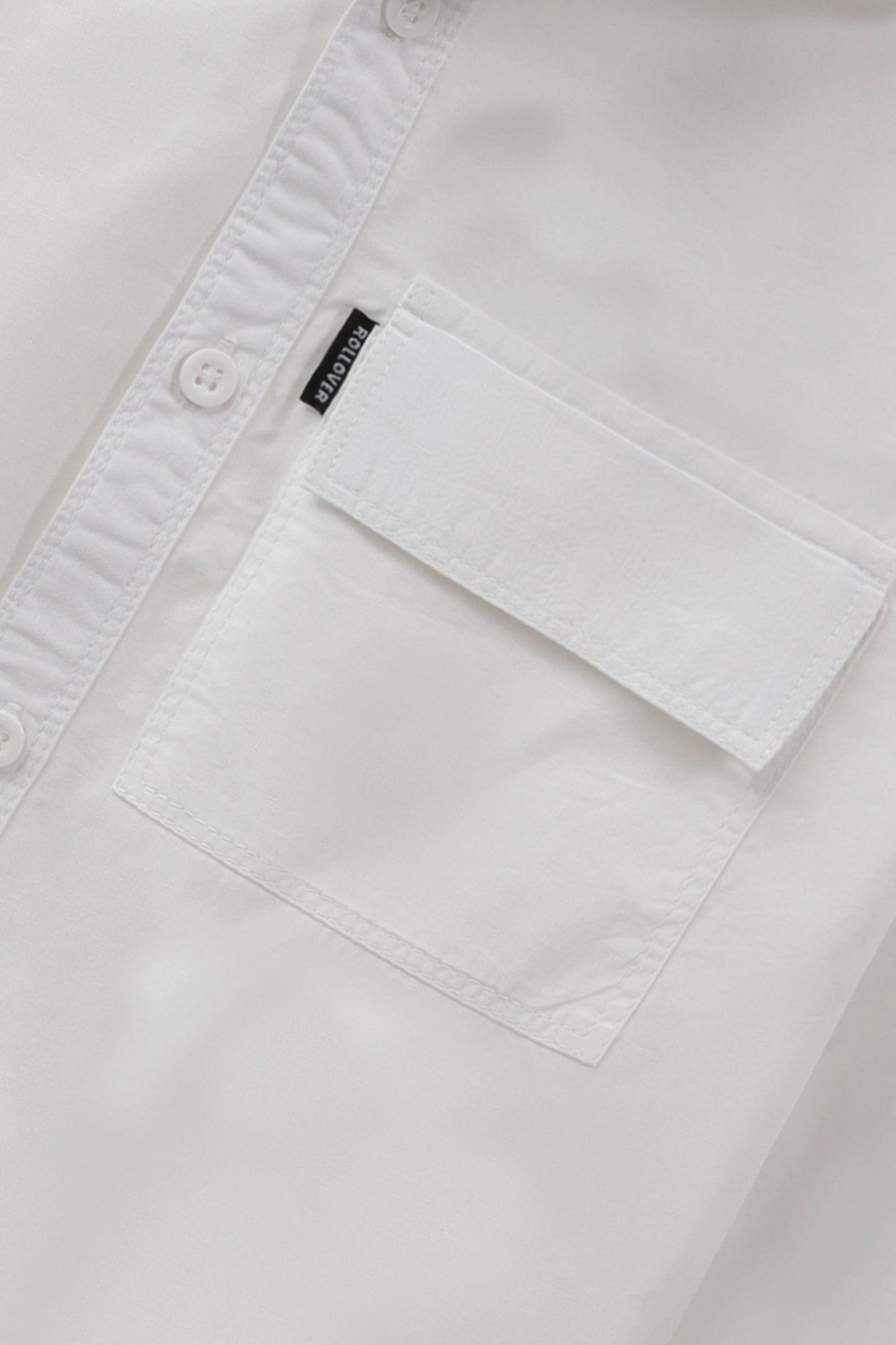Crips White Cotton Shirt