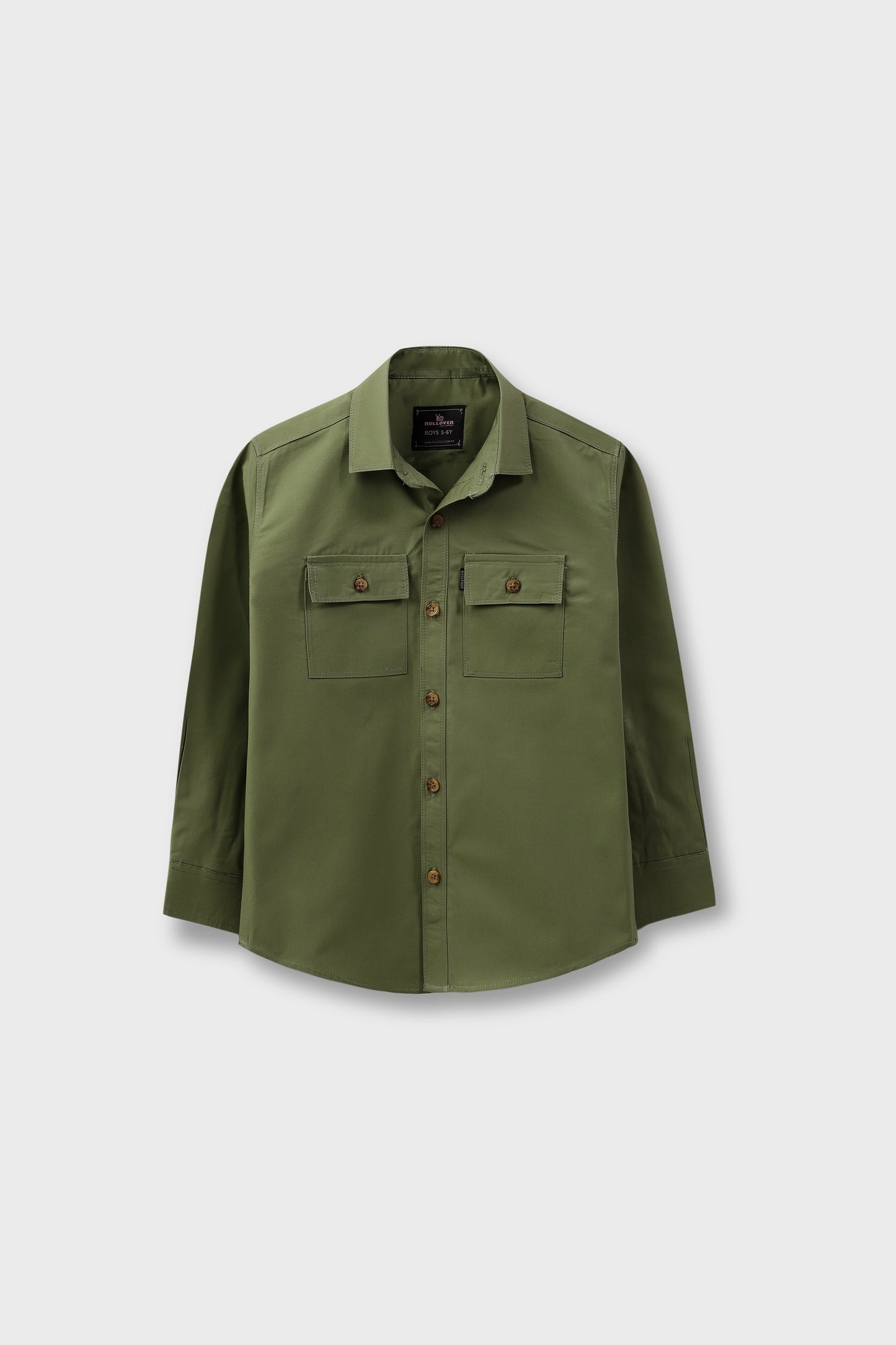 Leafy Green Casual Shirt