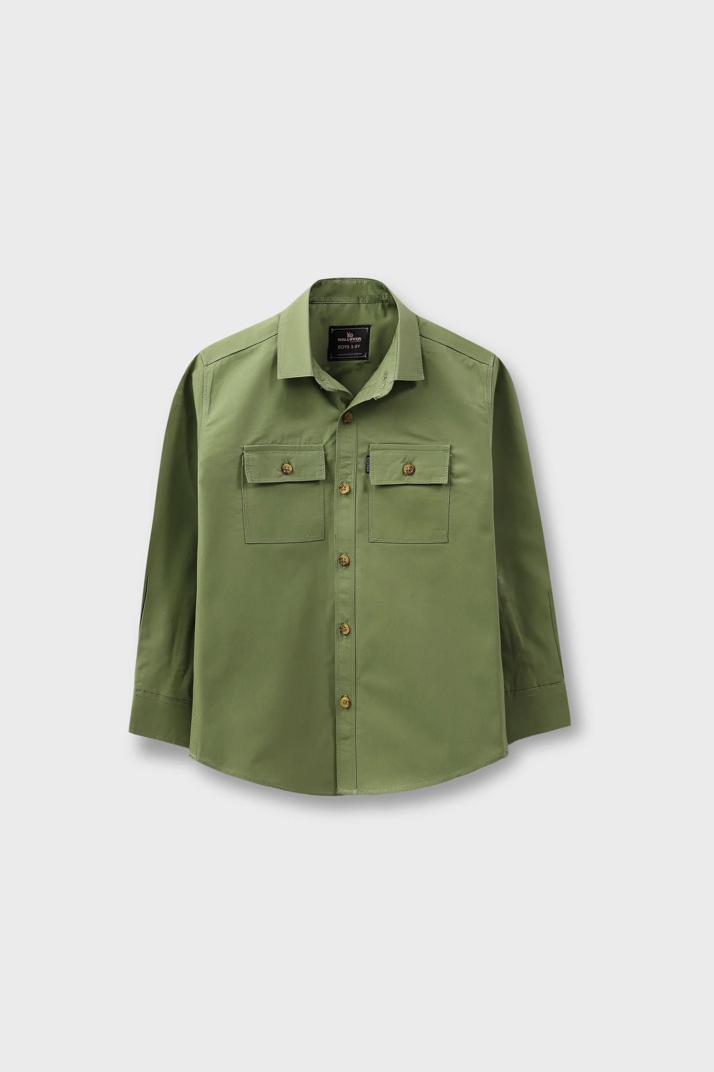 Leafy Green Casual Shirt