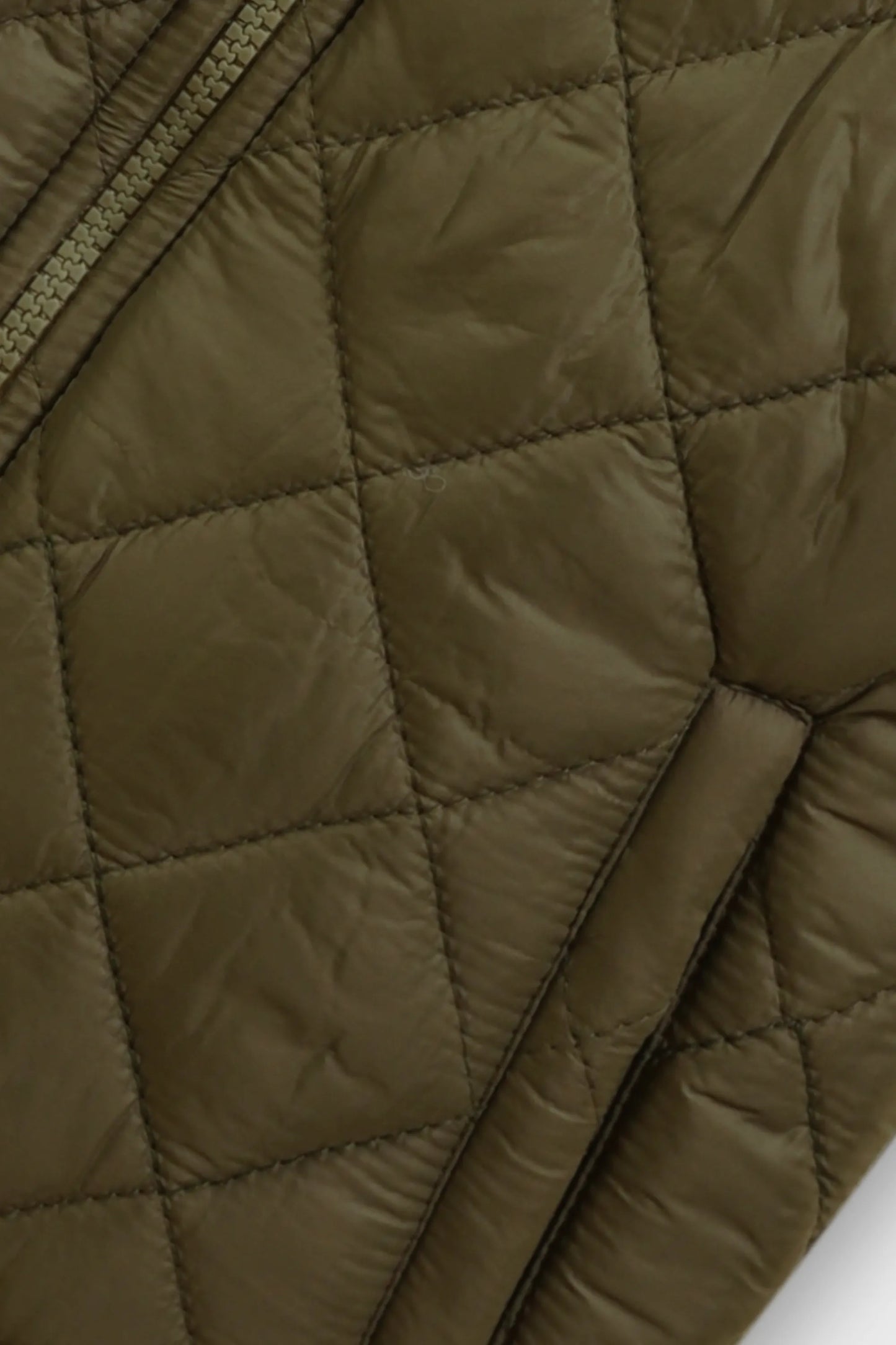 Olive Puffer Jacket