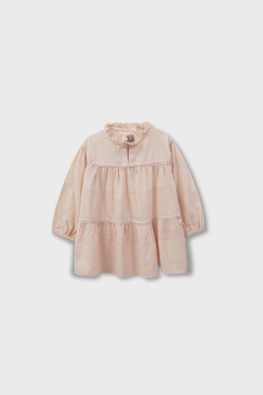 Girls Vintage Frill Top