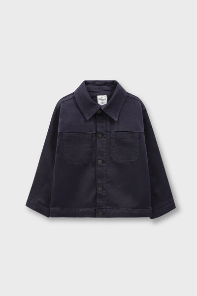 Boys Navy Twil Jacket