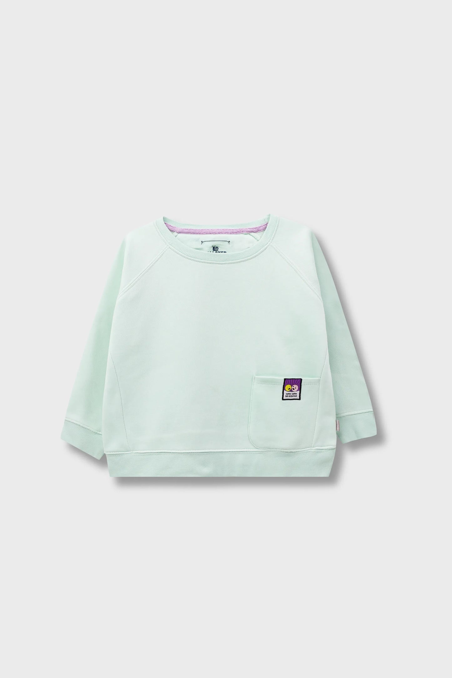 Girls Mint Fleece Sweatshirt