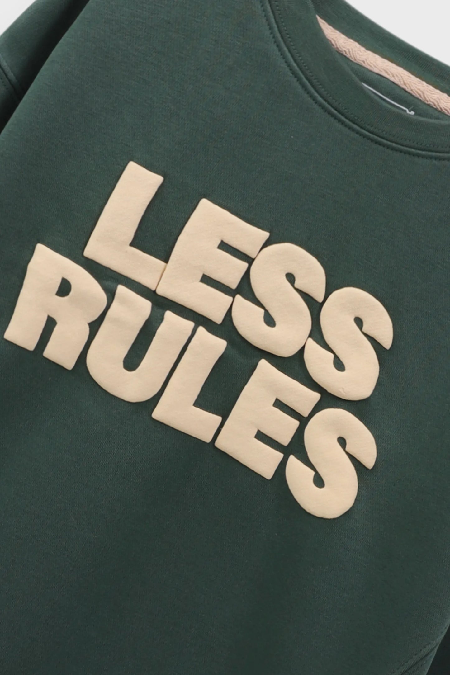 Boys Chill Green Fleece Sweatshirt