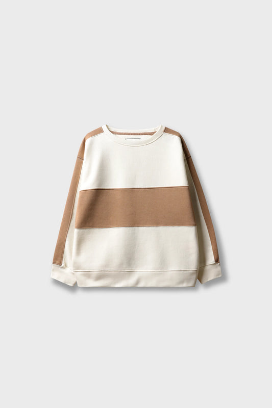 Boys Off-white Oversized Sweatshirt