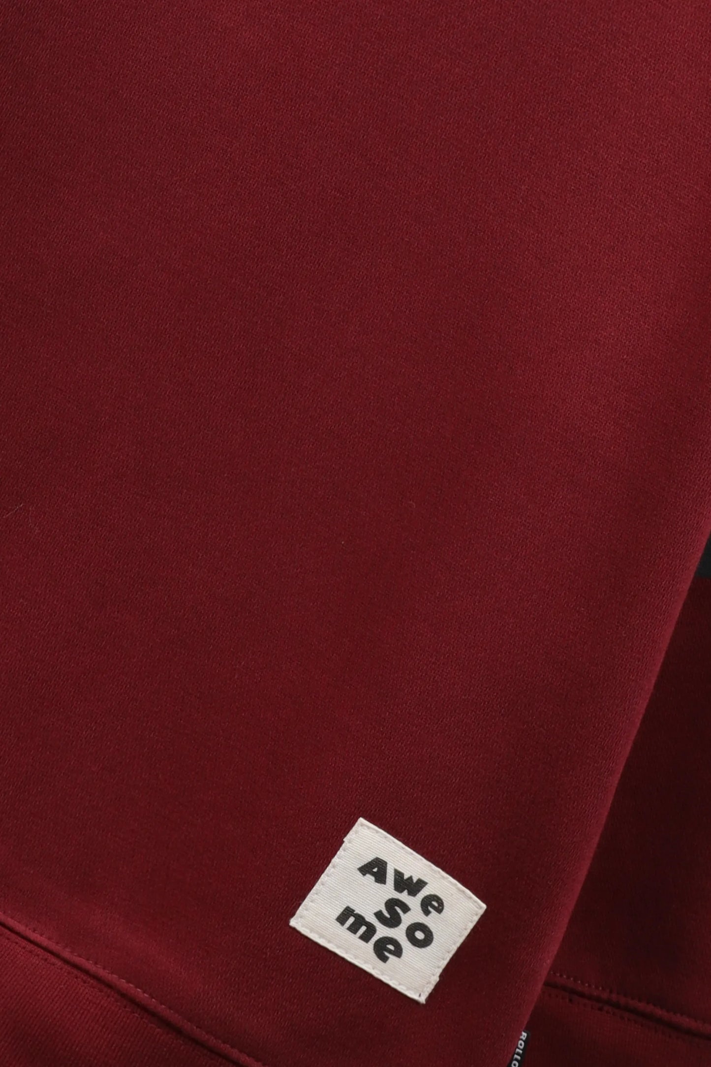 Boys Burgundy Bolt Fleece Sweatshirt