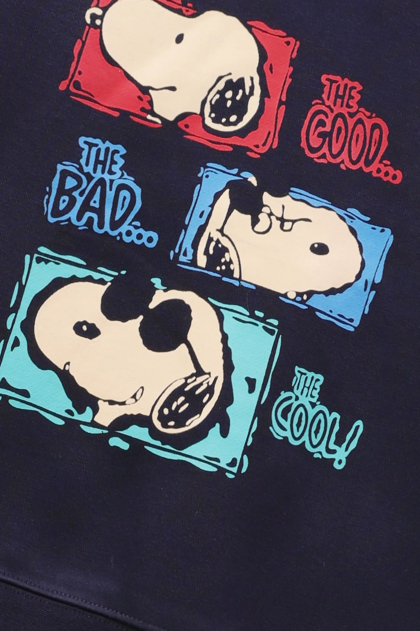 Navy Fleece Boys Graphic Co-Ord Set