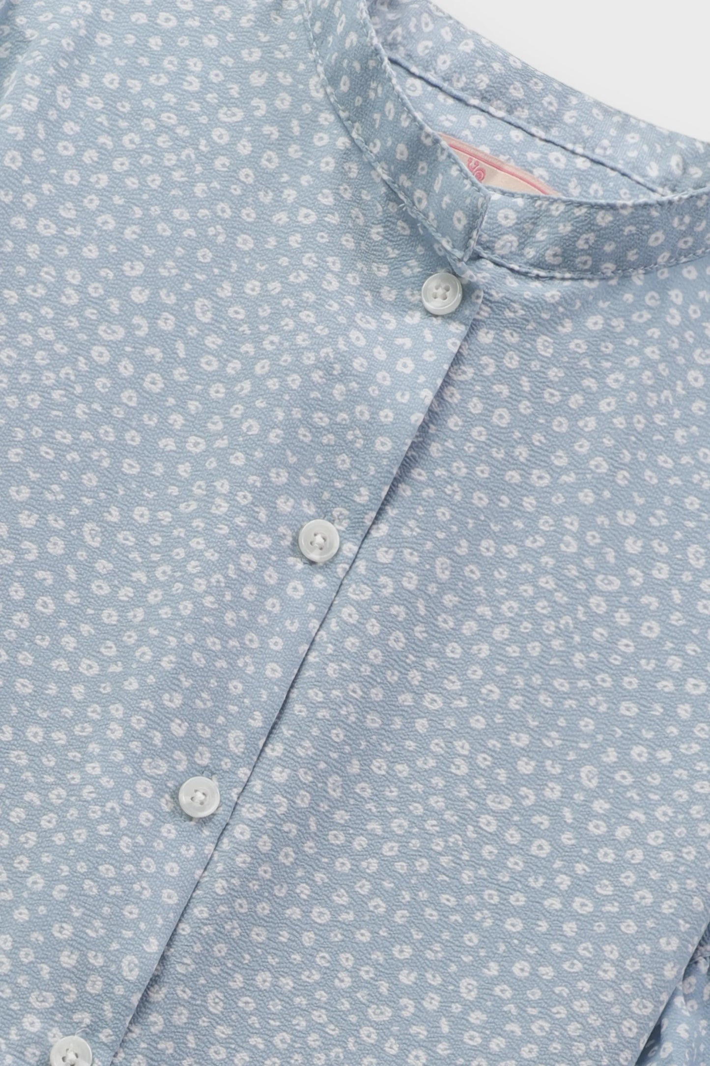 Sky Cotton Linen Long Dress