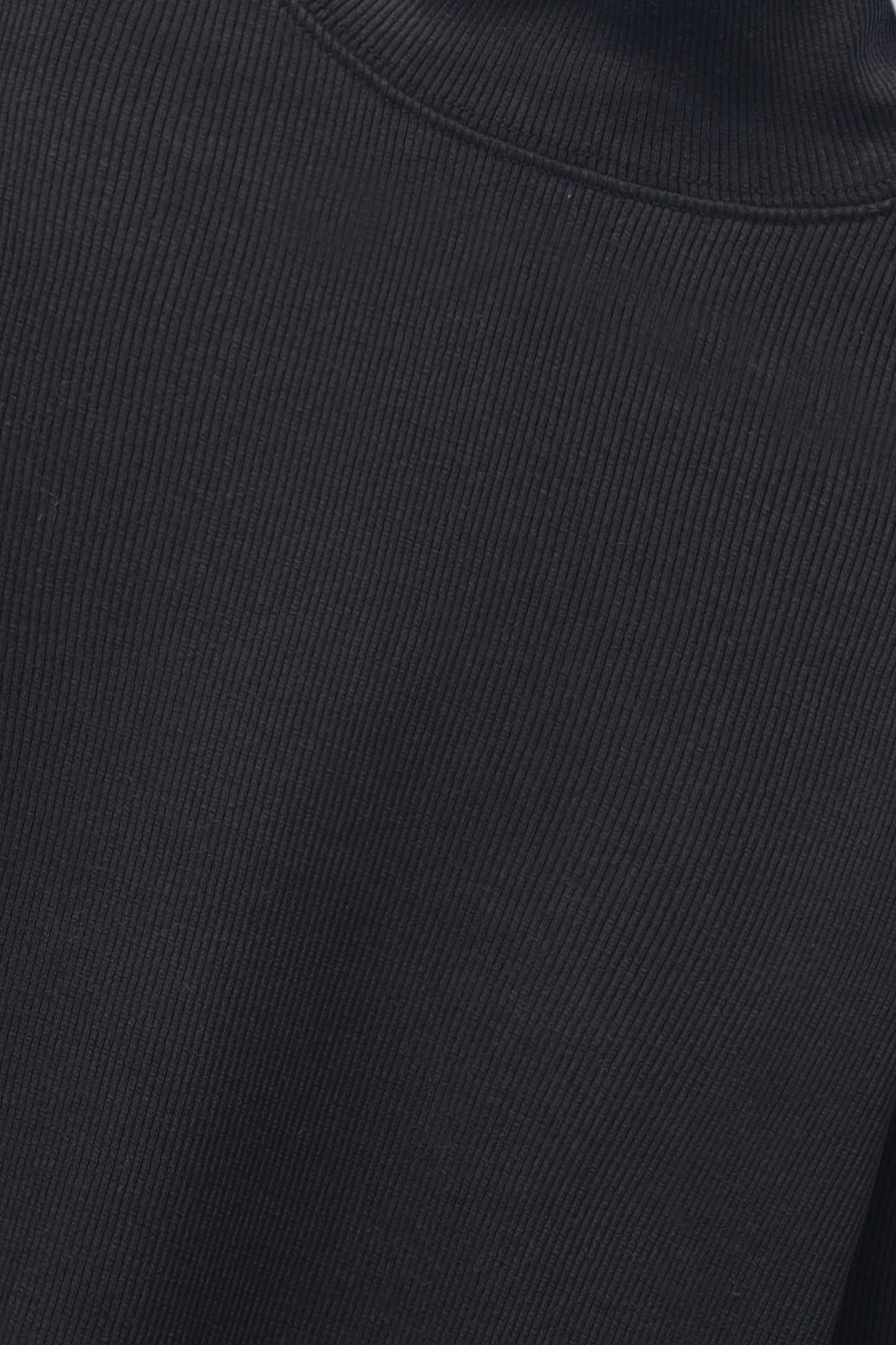 Classic Black High Neck