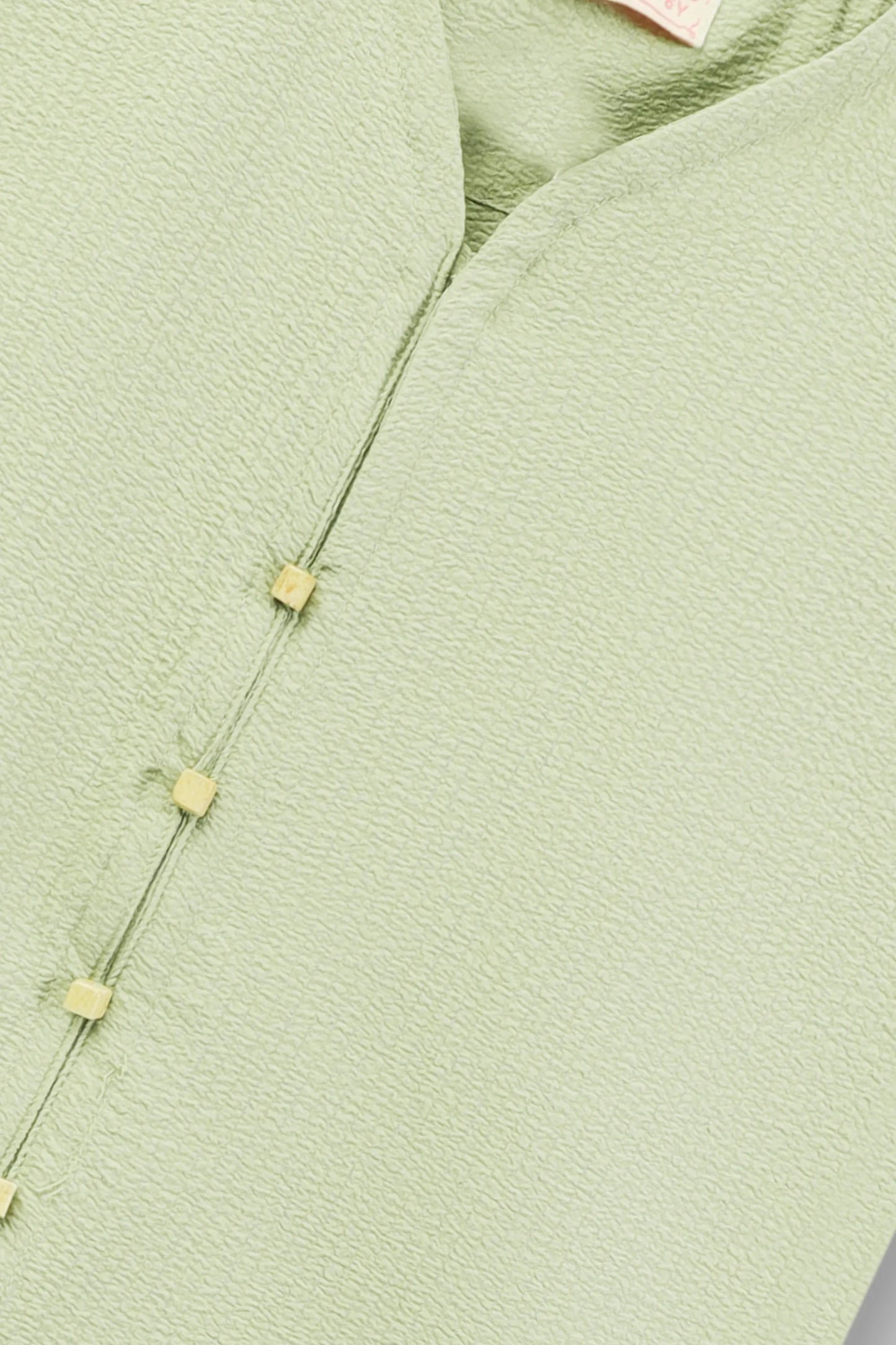 Girls’ Green Ruffled Mouzal Co-Ord Set