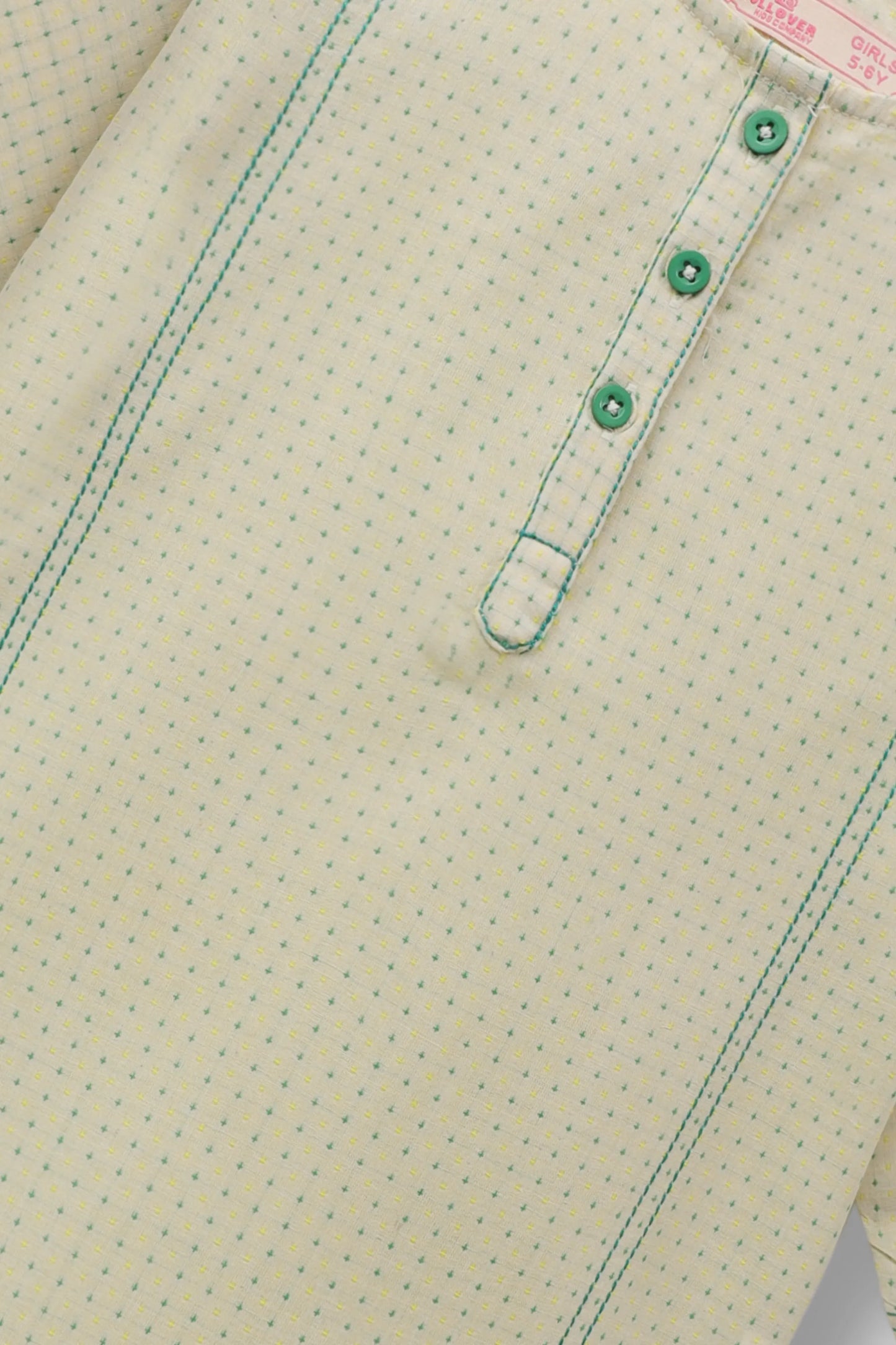 Soft Beige Pintex Cotton Top