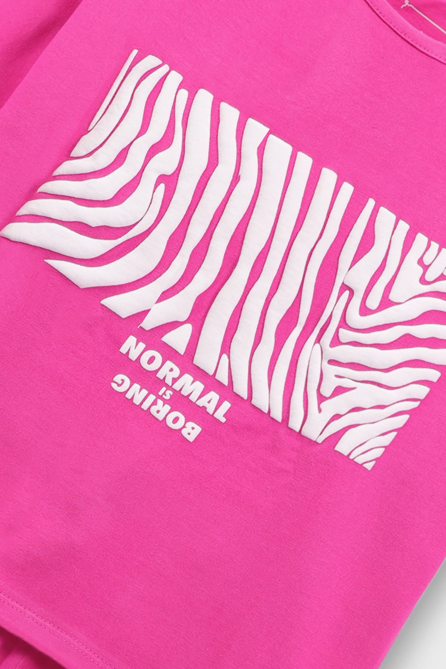 Hot Pink Motion Relaxed Co-ord Set