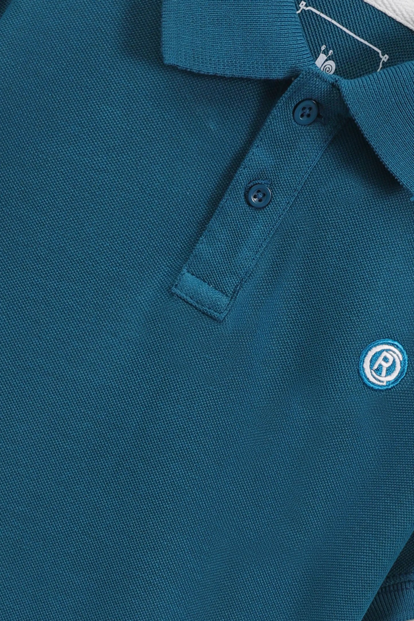 Boys Teal Signature Polo Shirt