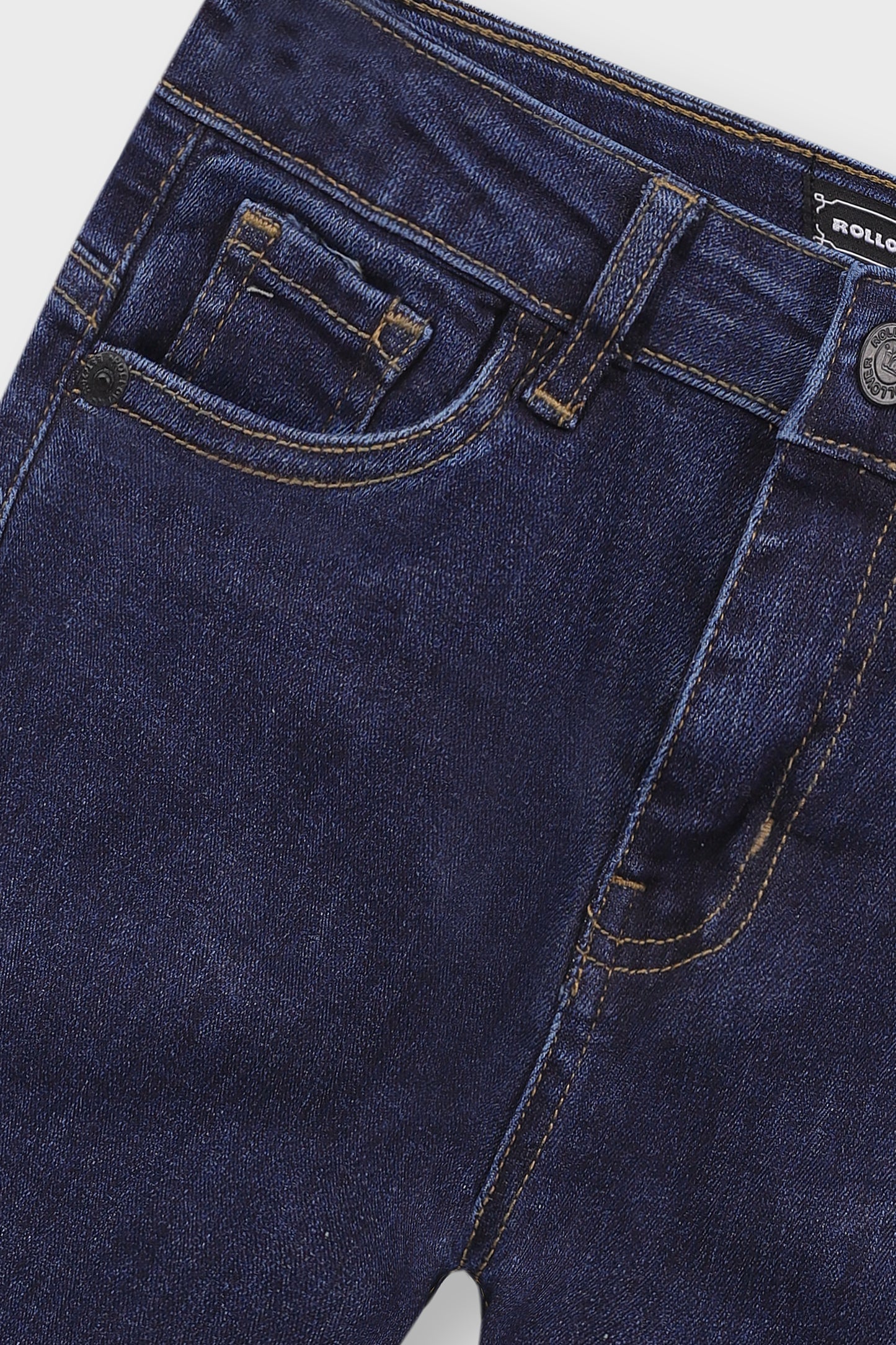 Boys Blue Straight Cut Denim Jeans