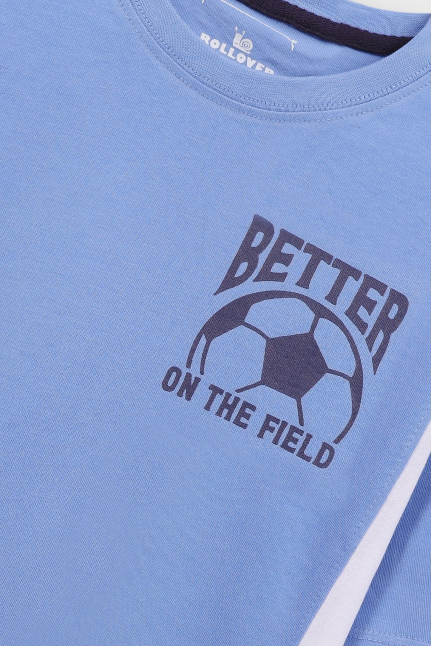 Boys Football Field Drop Tee