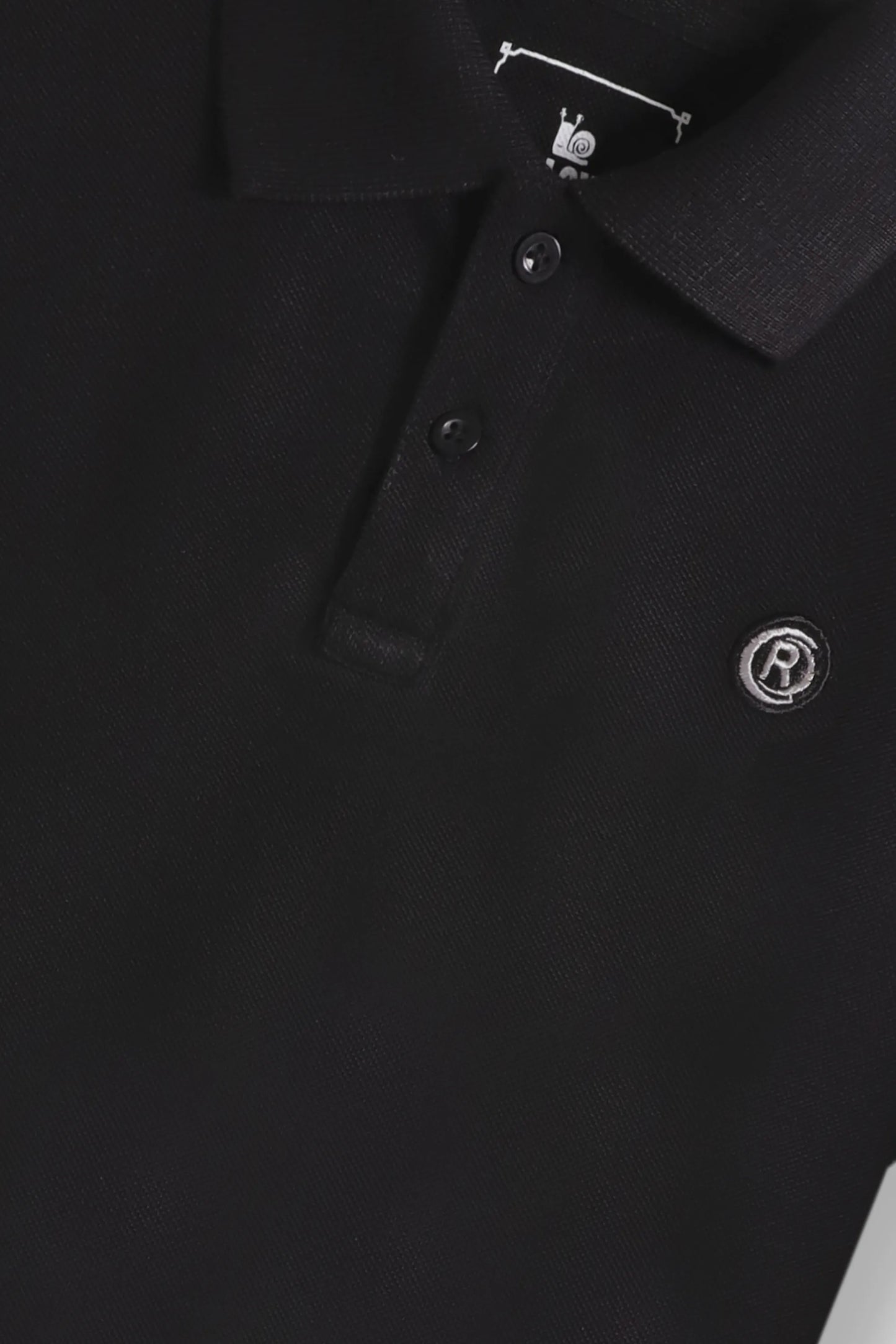 Boys Black Signature Polo Shirt