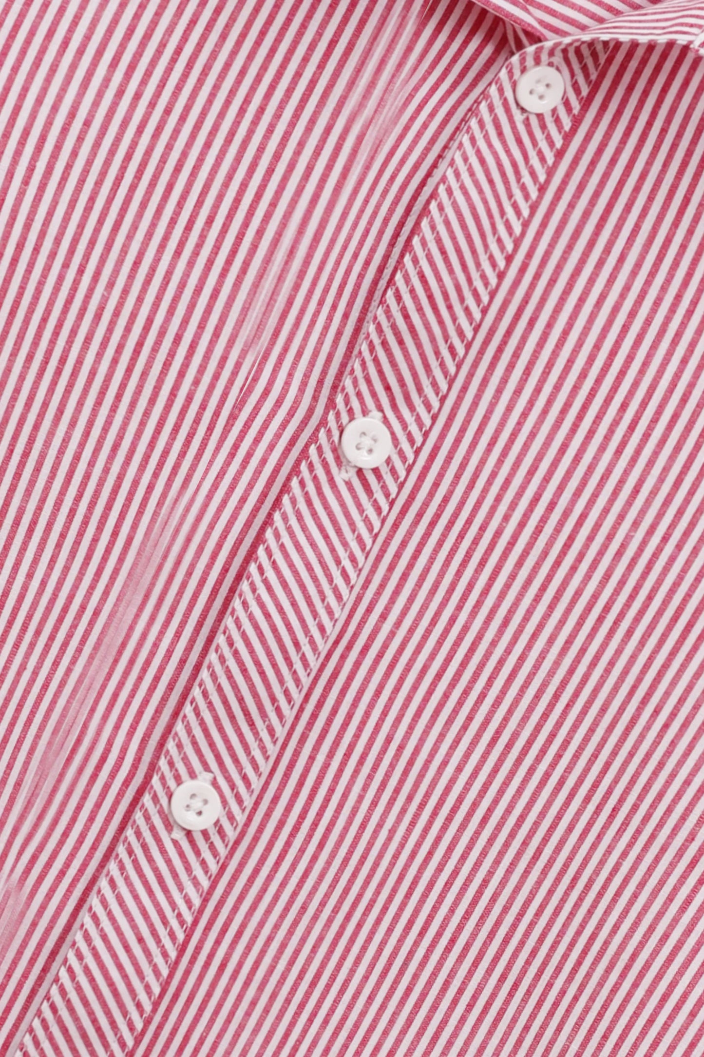 Boys Red Stripe Casual Shirt