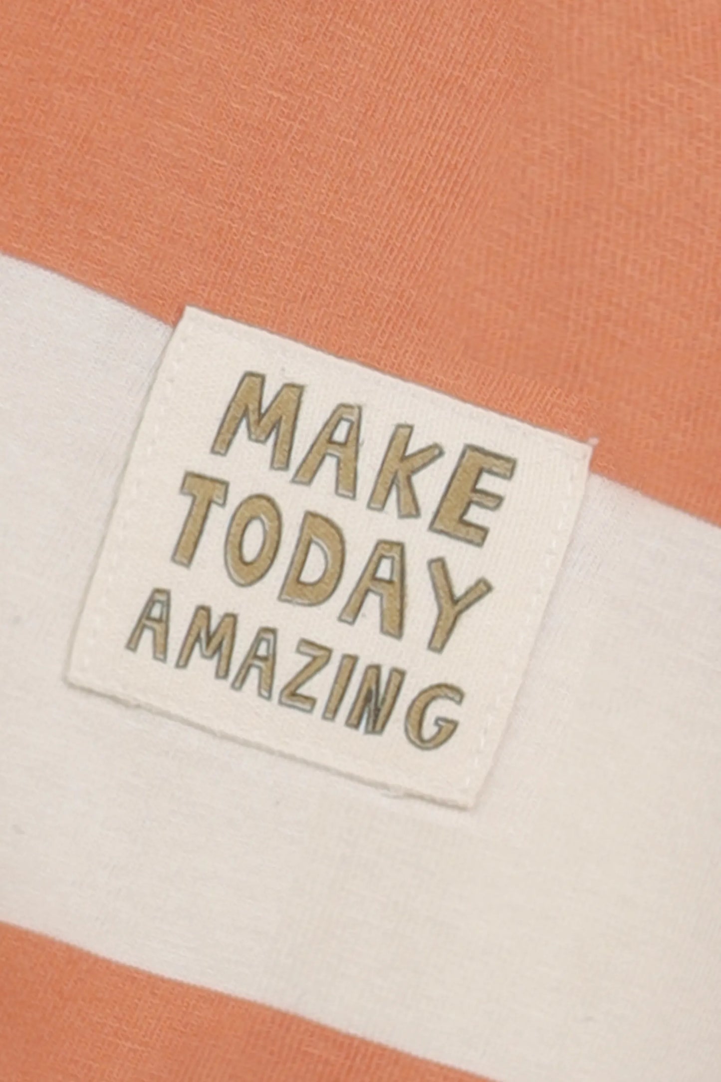 Boys Rust Stripes Baggy Polo