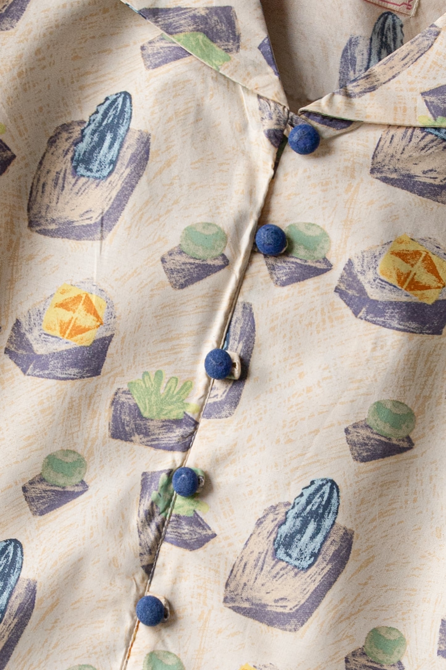 Purple Pottery Printed Top