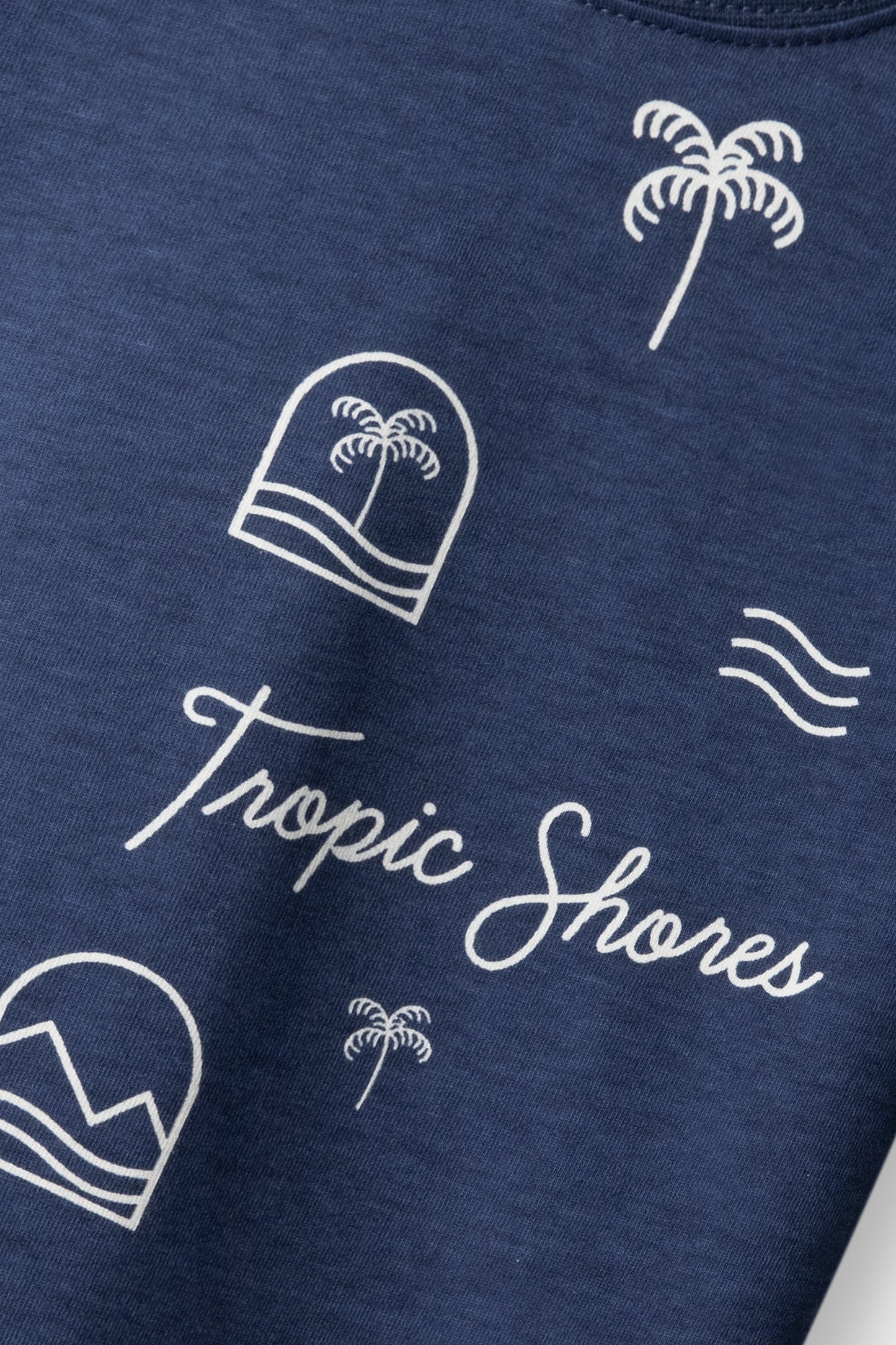 Boys Tropic Shores Printed Tee