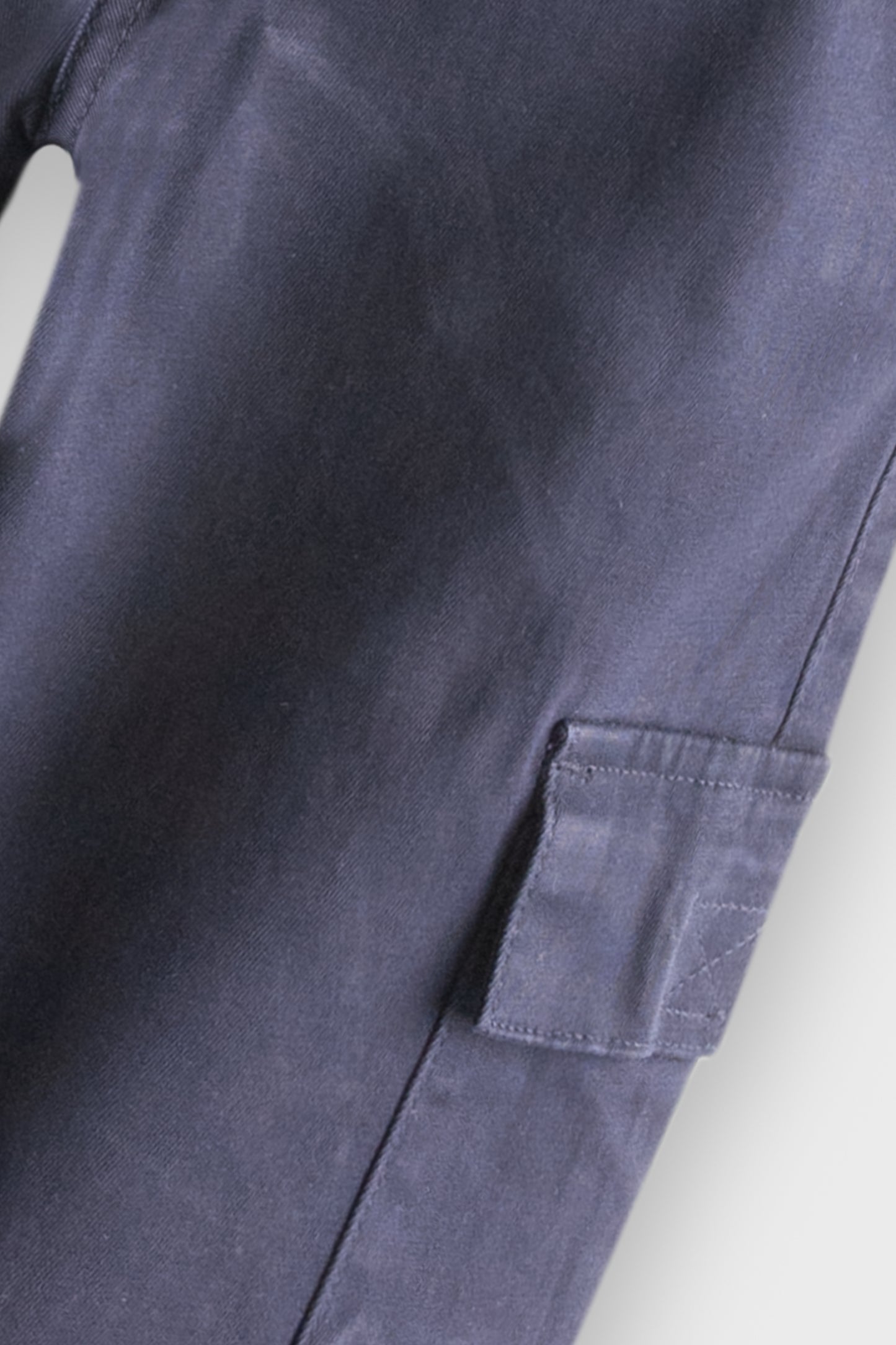 Boys Classic Navy Cargo Pants