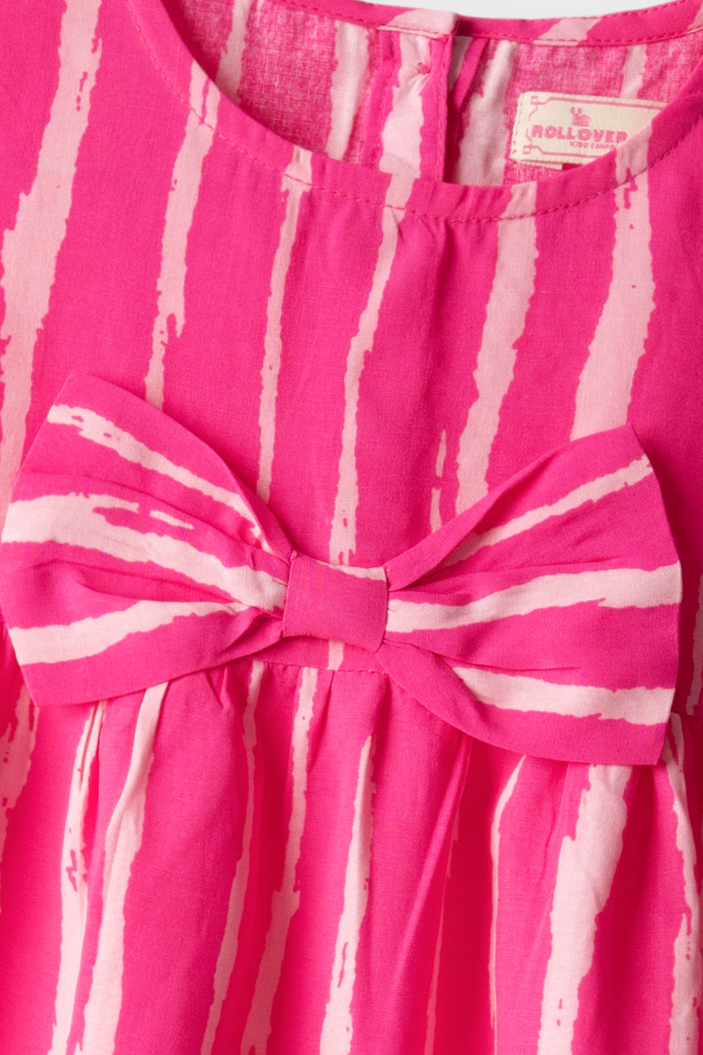 Girls Whimsical Stripes Dress Set