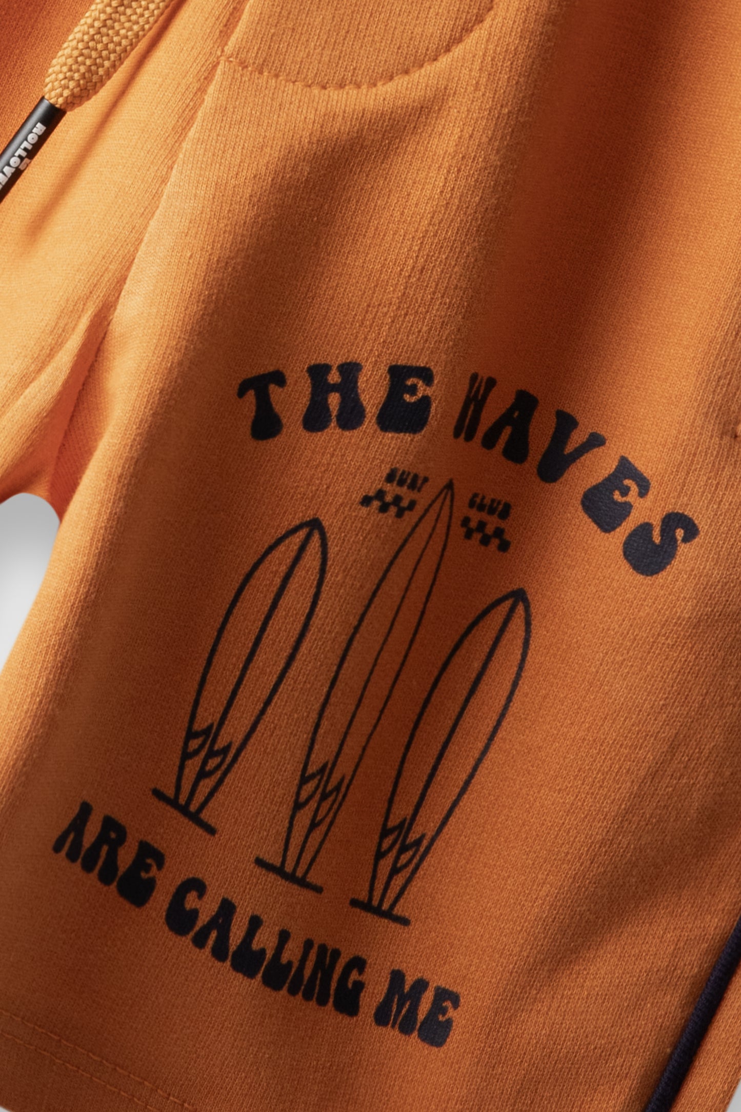 Boys Boardwalk Rust Terry Shorts