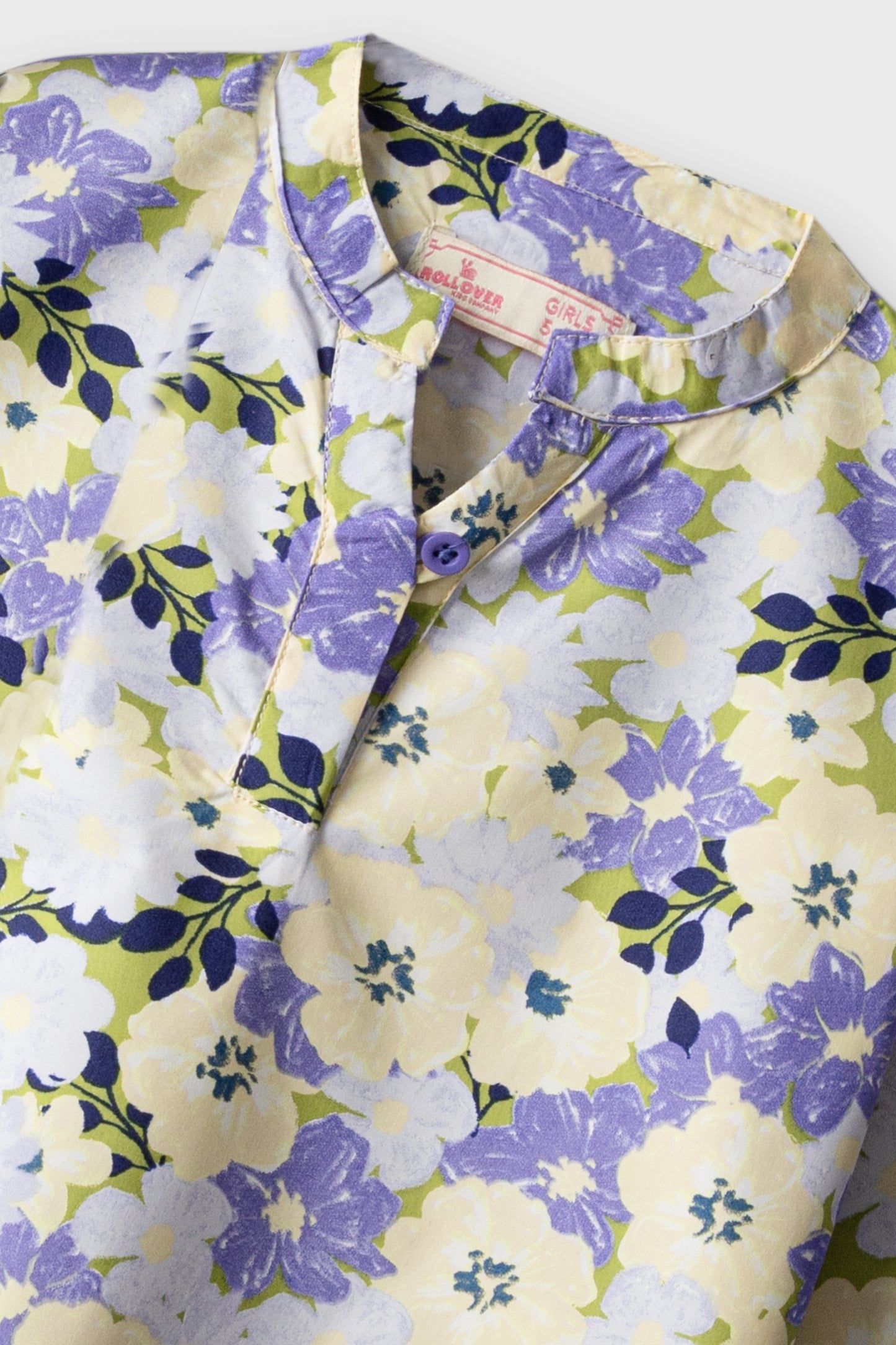 Sky Bloom Cotton Baggy Top