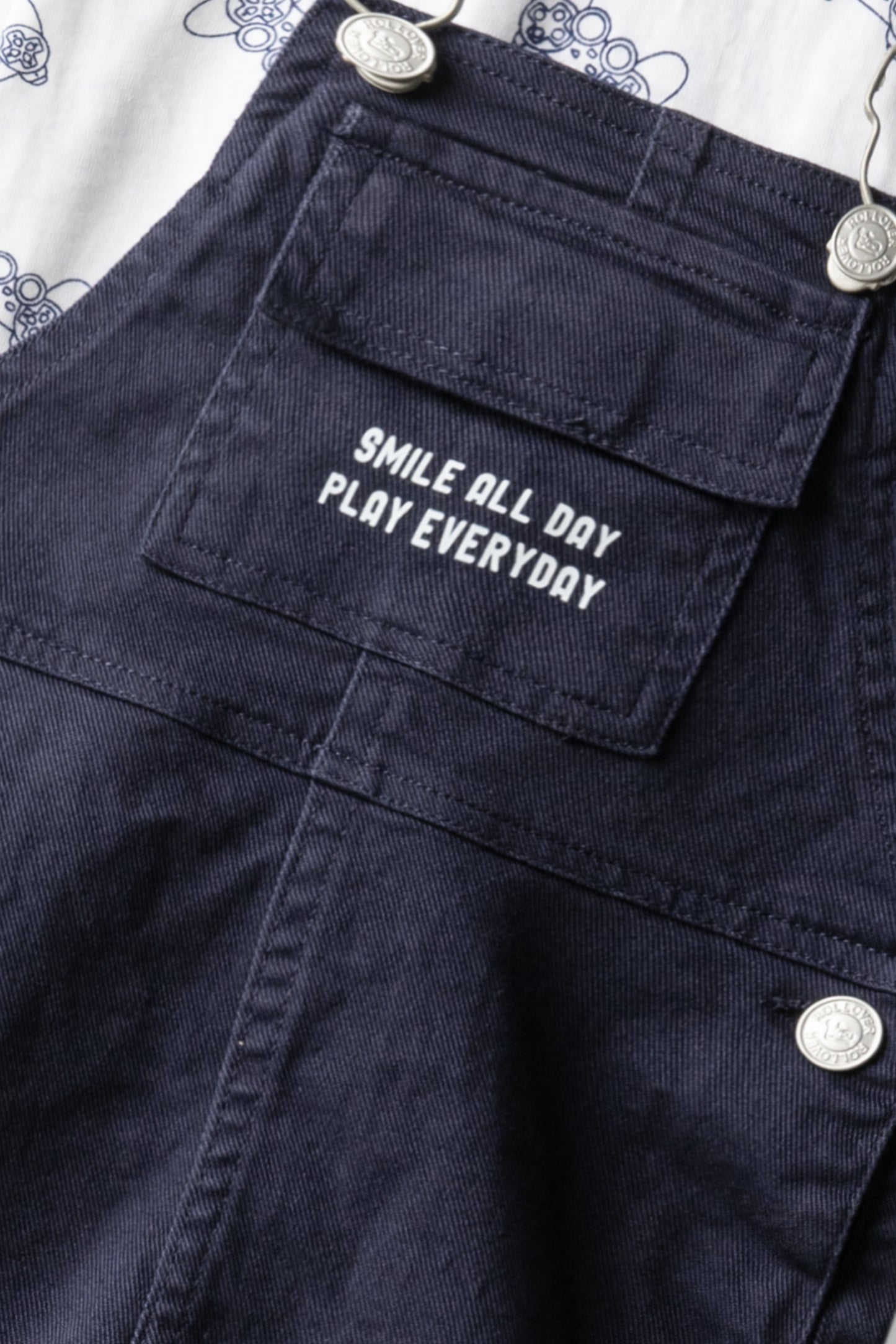 Boys Controller Print Dungaree Set