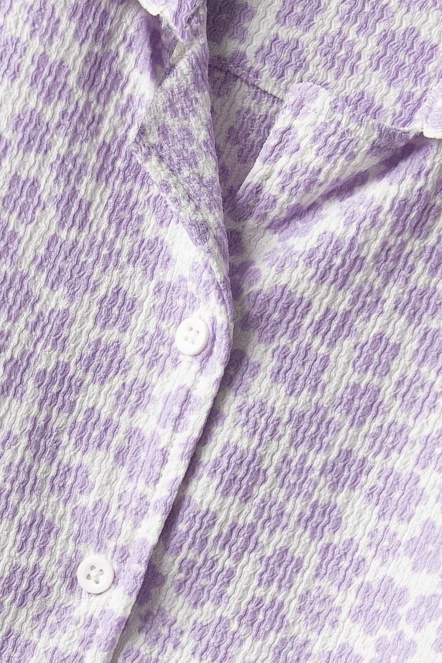 Purple Bloom Western Cotton Top