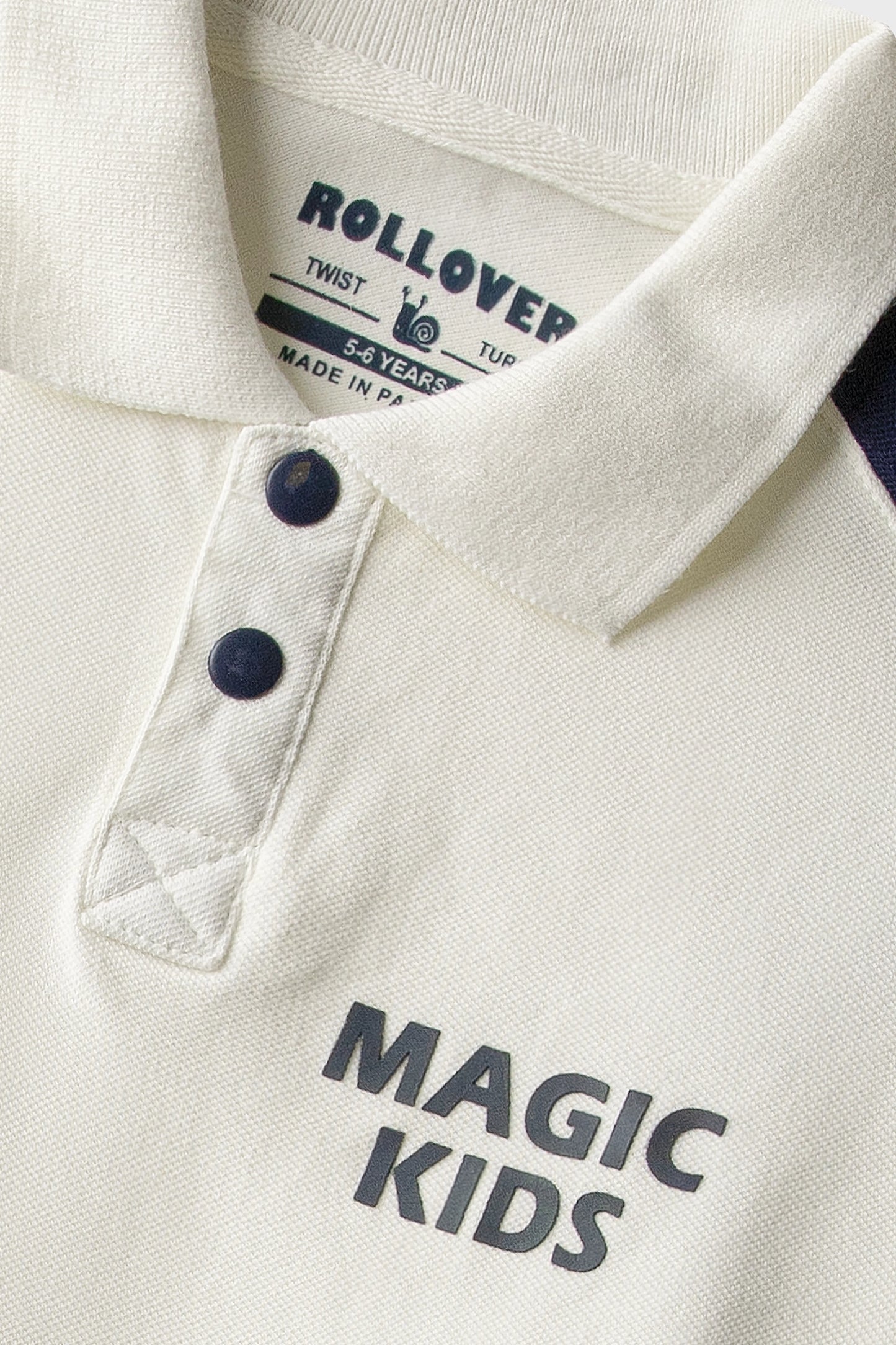 Boys Magic Club Off-White Polo