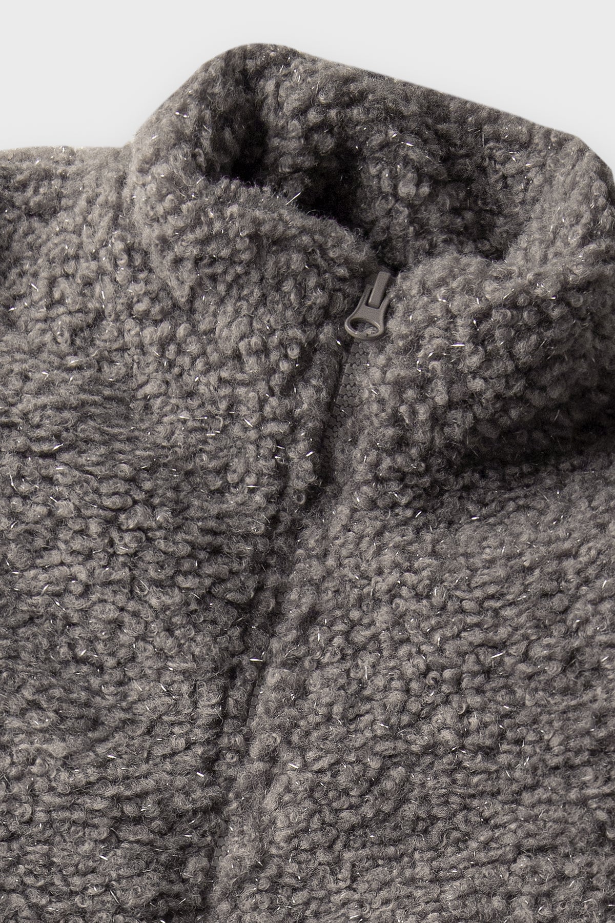 Girls Cocoa Luxe Sherpa Jacket