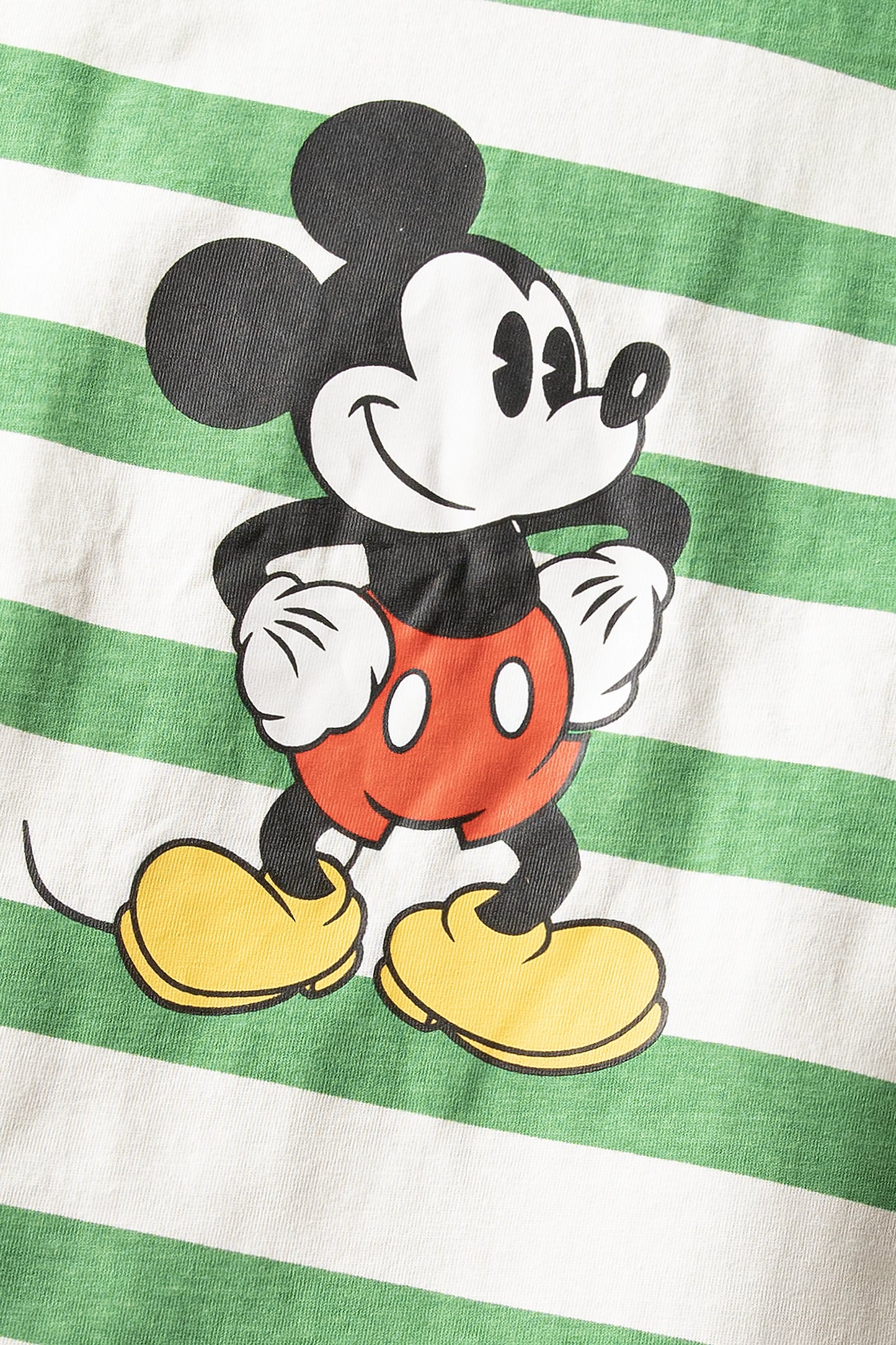 Boys Mickey Stripe Graphic Tee